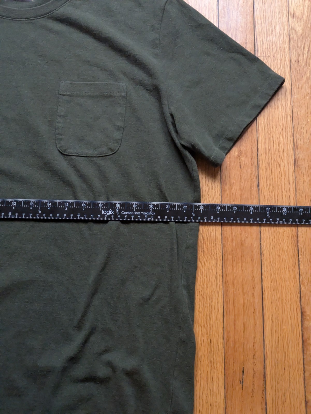 Taylor Stitch Heavyweight Pocket T-Shirt Men’s 46 Green Short Sleeve Crew Neck