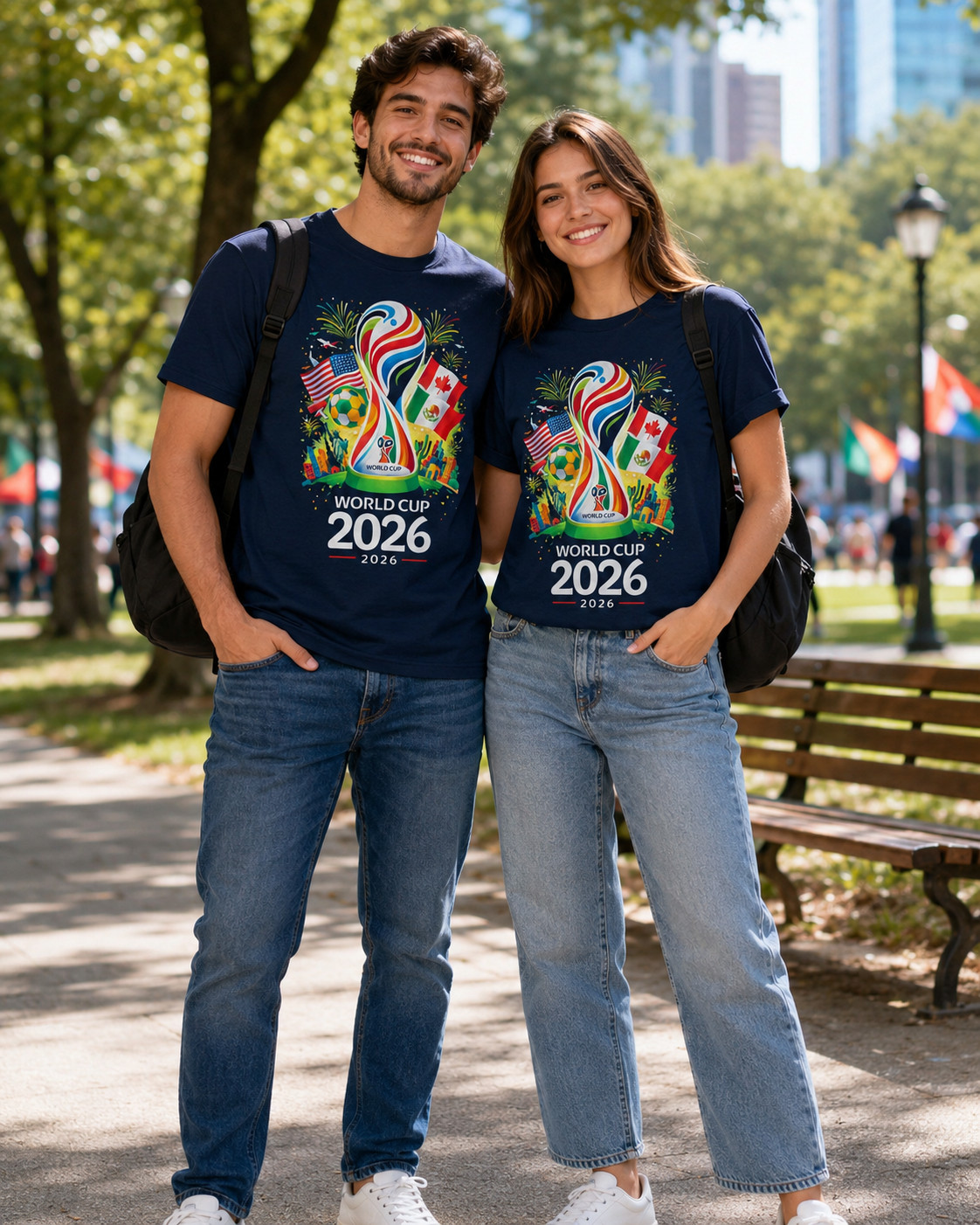 Fifa World Cup 2026 T-Shirt Soccer Graphic Tee USA Football Fan, Fifa World Cup