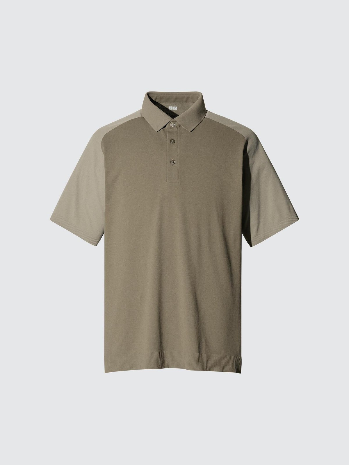Genuine UNIQLO Broadcloth Shirt (Button-Down Collar) Striped E BROWN MEN