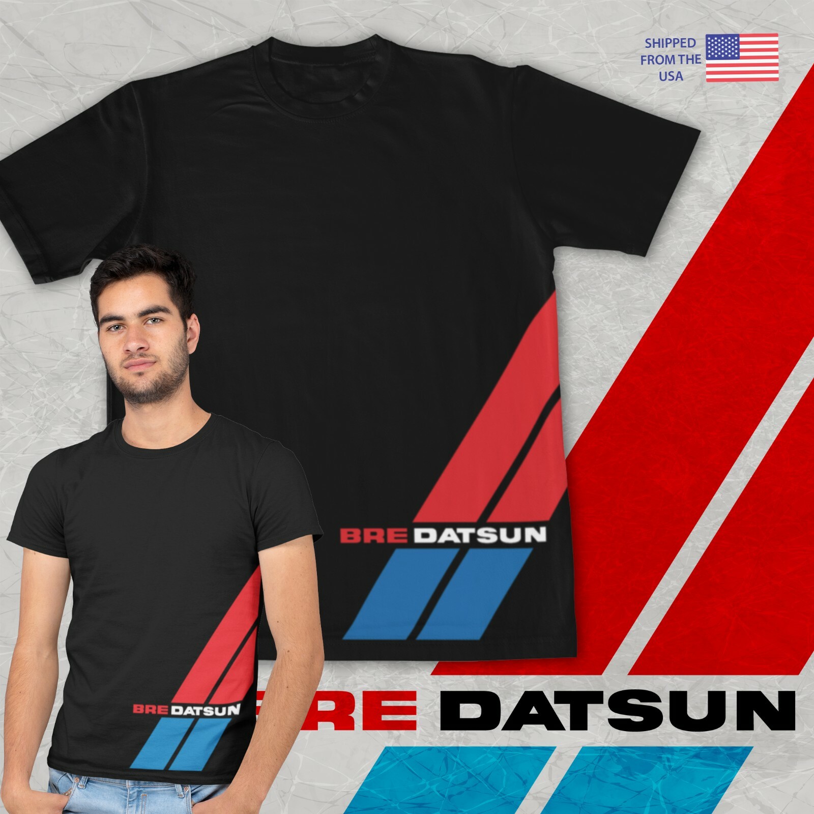 BRE Racing Livery Short-Sleeve Unisex T-Shirt