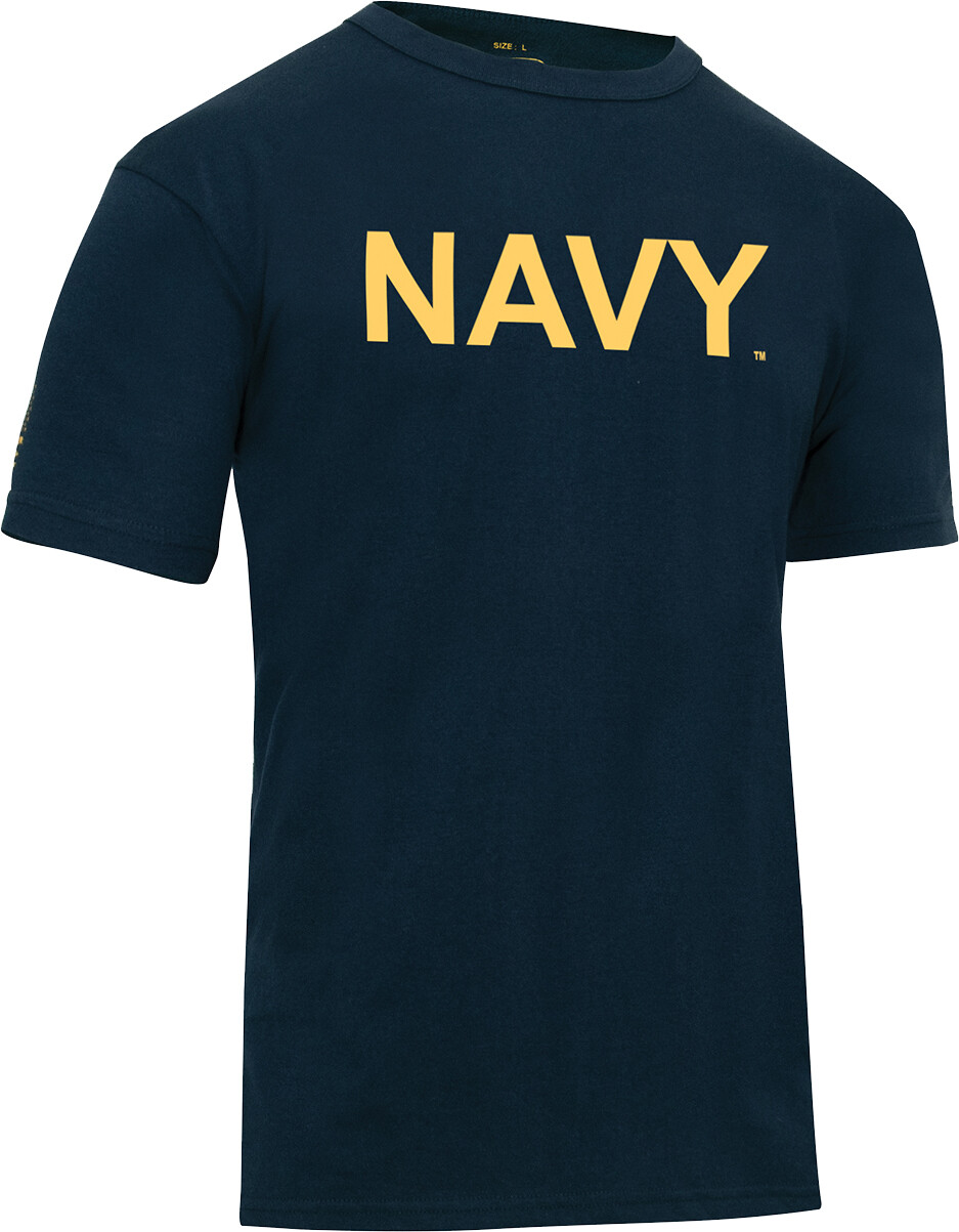 Navy Blue America’s Navy T-Shirt Training Workout US Navy Wet Tee