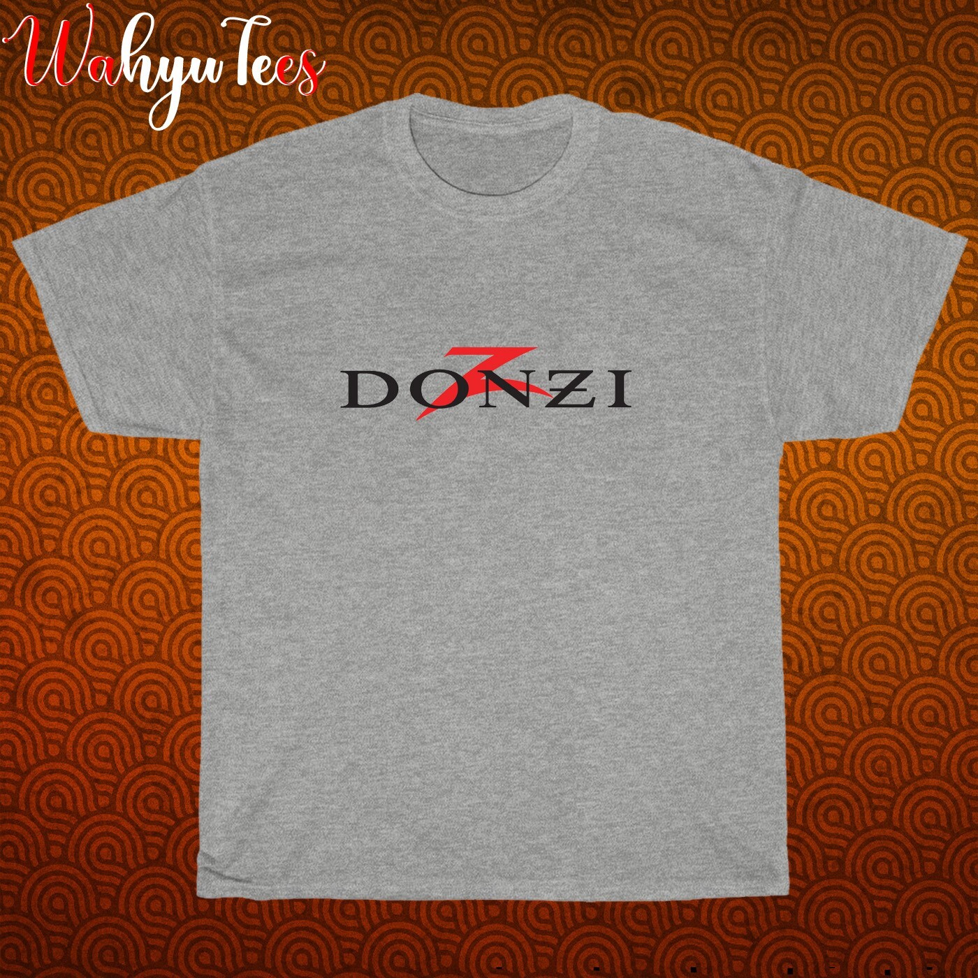 New Donzi Marine Logo Black/Grey/Navy/White Size S-5XL Unisex T-Shirt