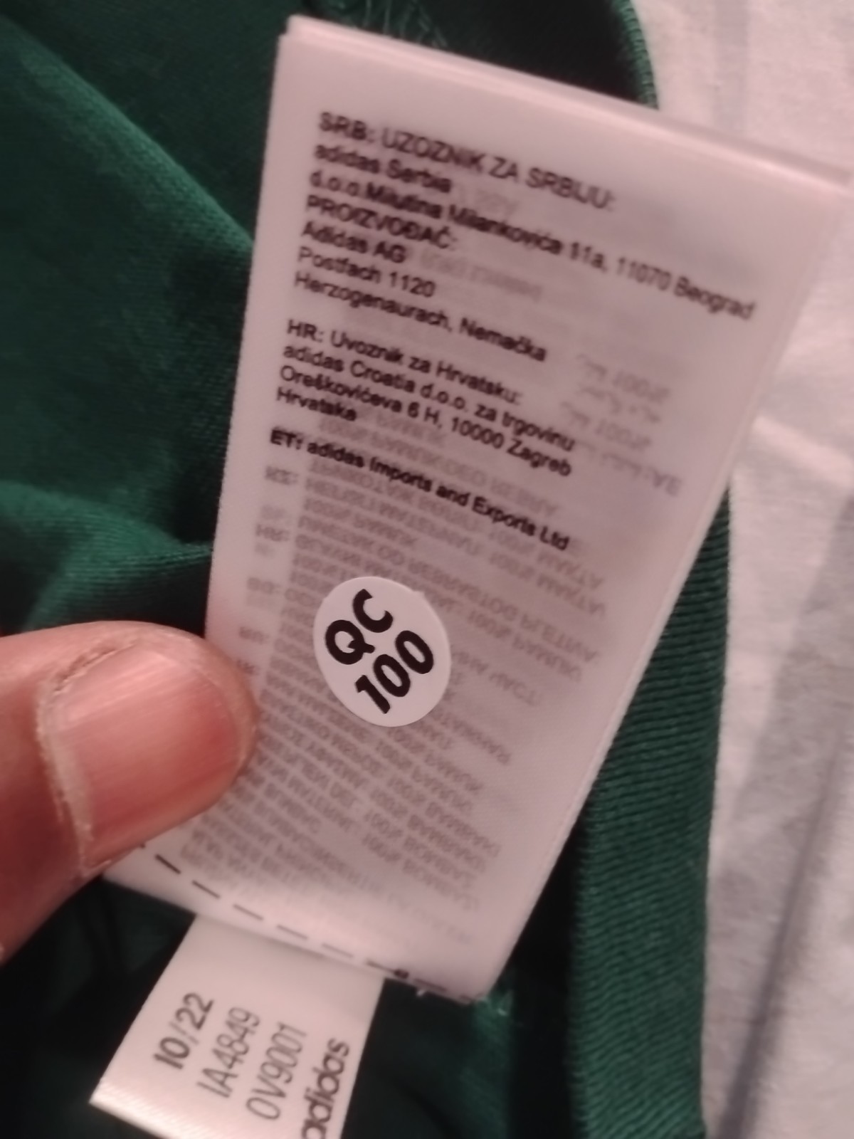 Adidas Three Stripes Shirt Brand New Medium