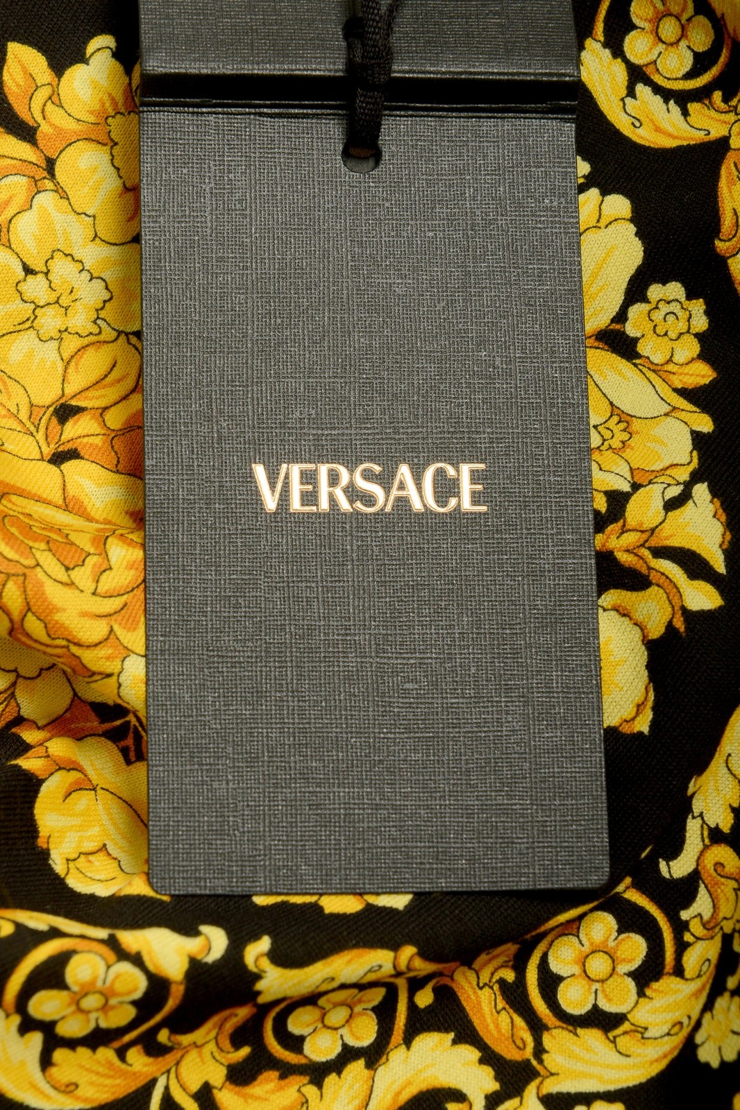 Versace Men’s Barocco Print Crewneck Organic Cotton T-Shirt US 2XL IT 56