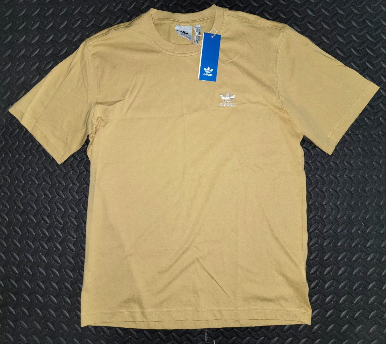 NEW MENS ADIDAS ORIGINALS ESSENTIALS TREFOIL TEE SHIRT~ SIZE LARGE #IR9695