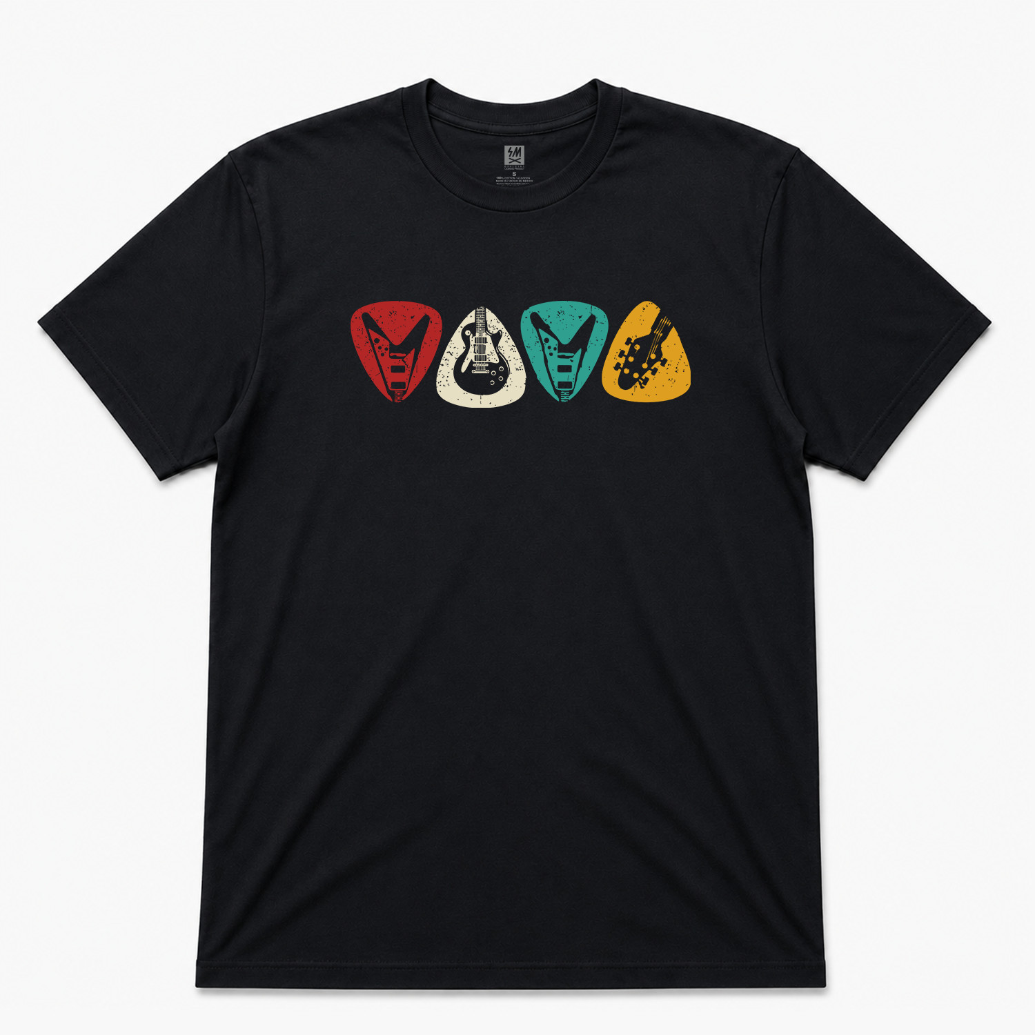 Guitar Pick Graphic T shirt