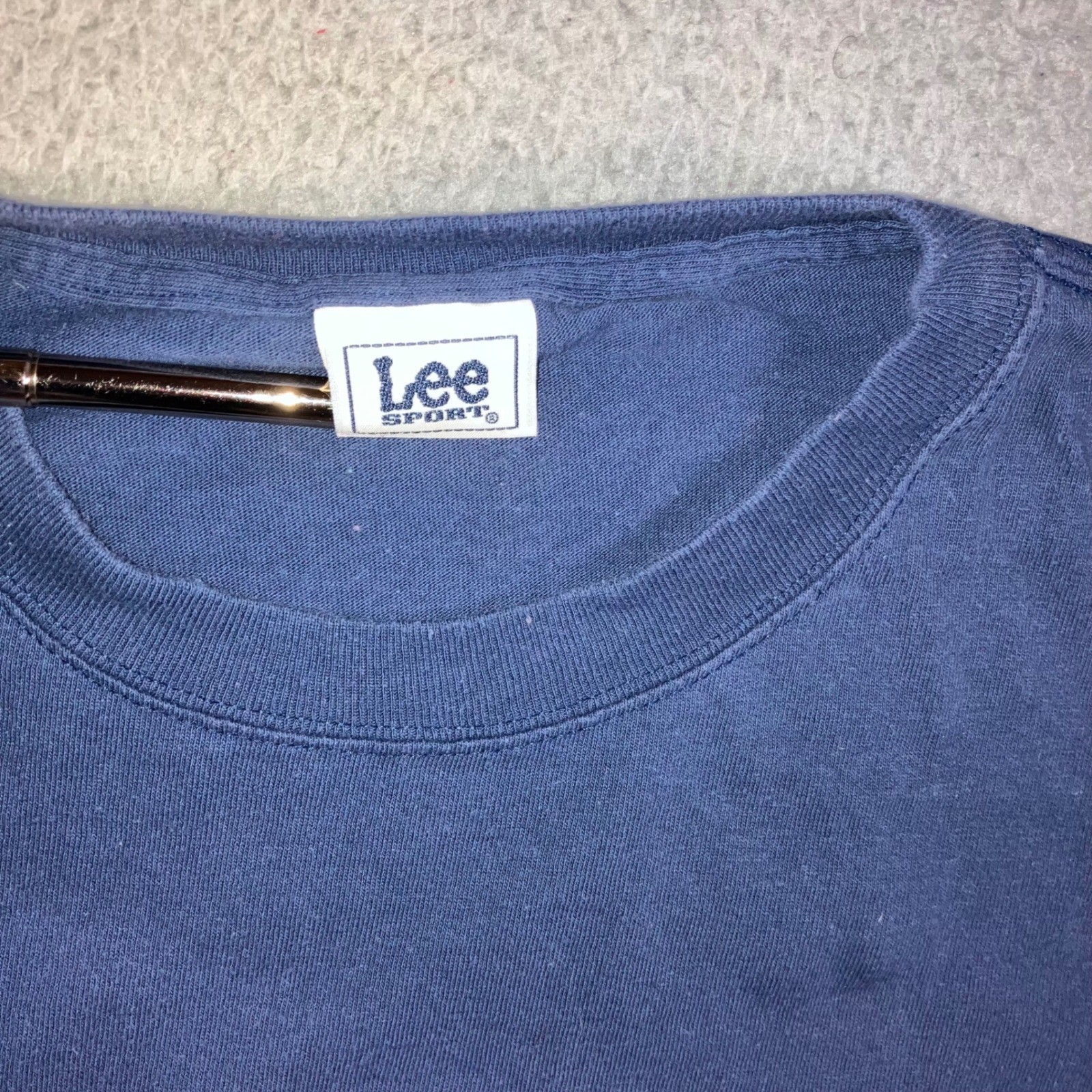 Lee Sport T-Shirt Men 2XL Boston Red Sox 2004 World Series Champions Roster Navy