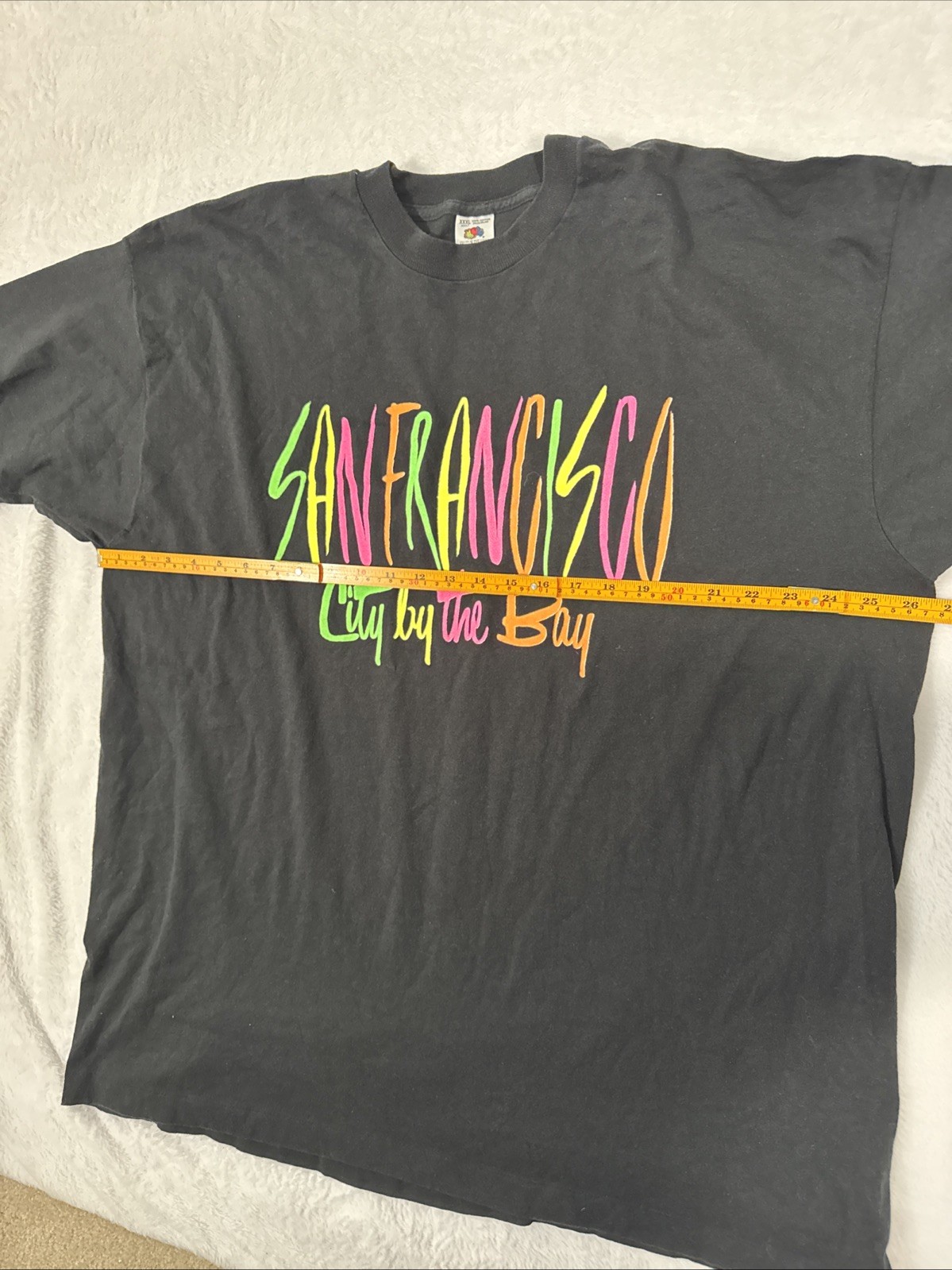 San Francisco City By The Bay Vintage Single Stitch Made in USA Tee XXXL 3XL