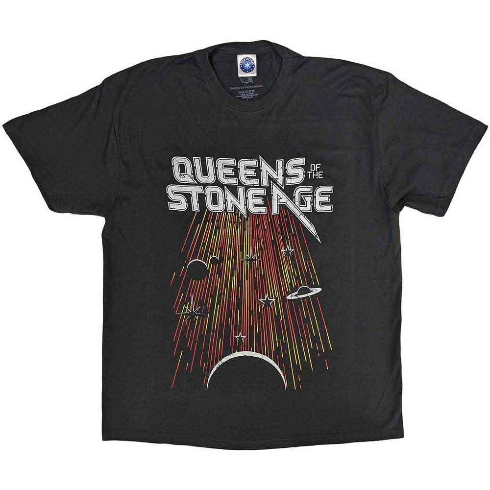 Queens Of The Stone Age Meteor Shower T-Shirt Grey New