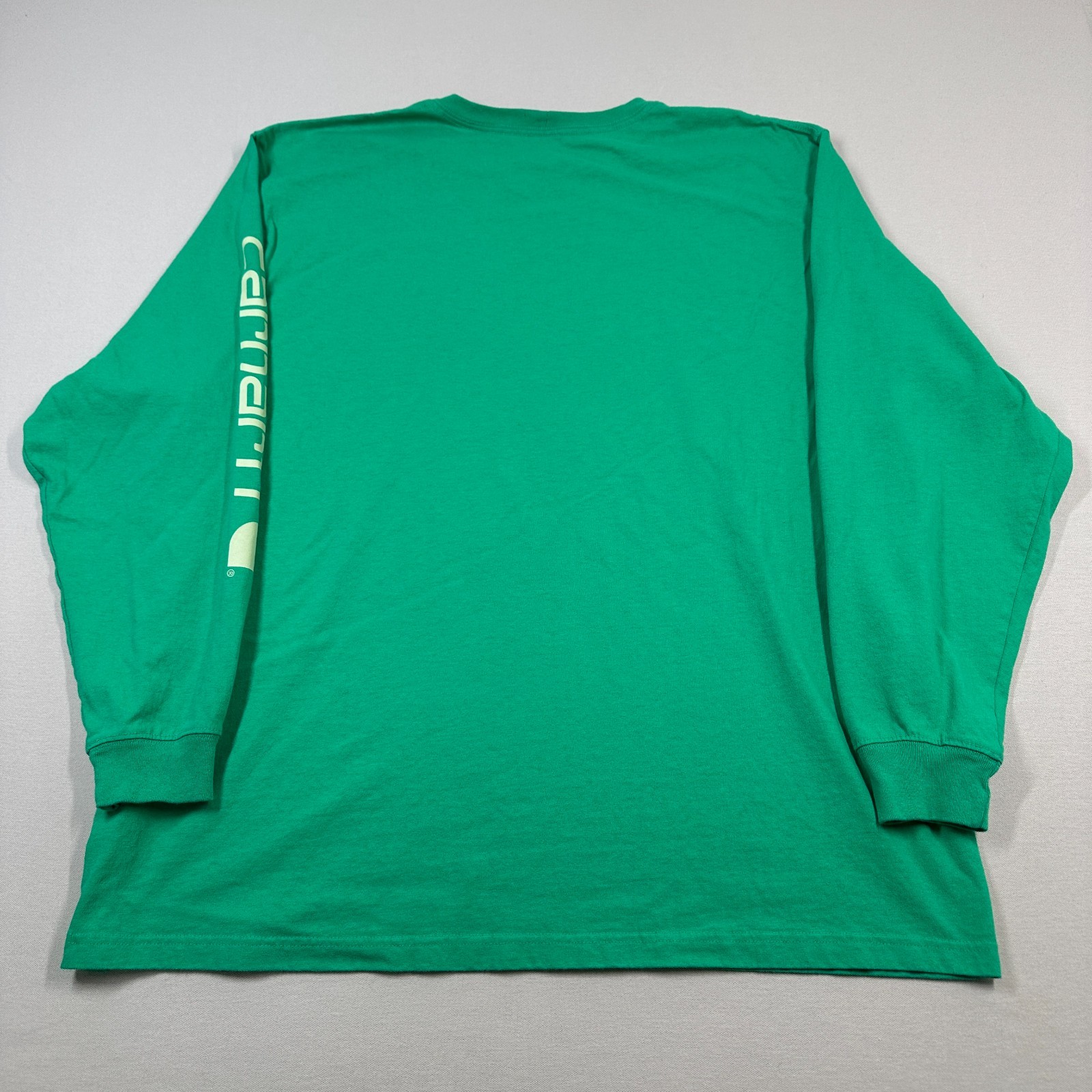 Carhartt Loose Fit Heavyweight Long Sleeve Green TK0231-M – Size 2XL