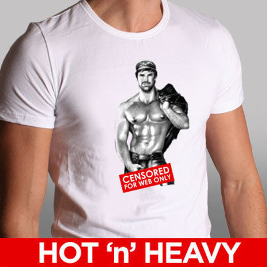 Tom of Finland T-shirts Defects Seconds Imperfect Irregular Gay Sex Leather Tee