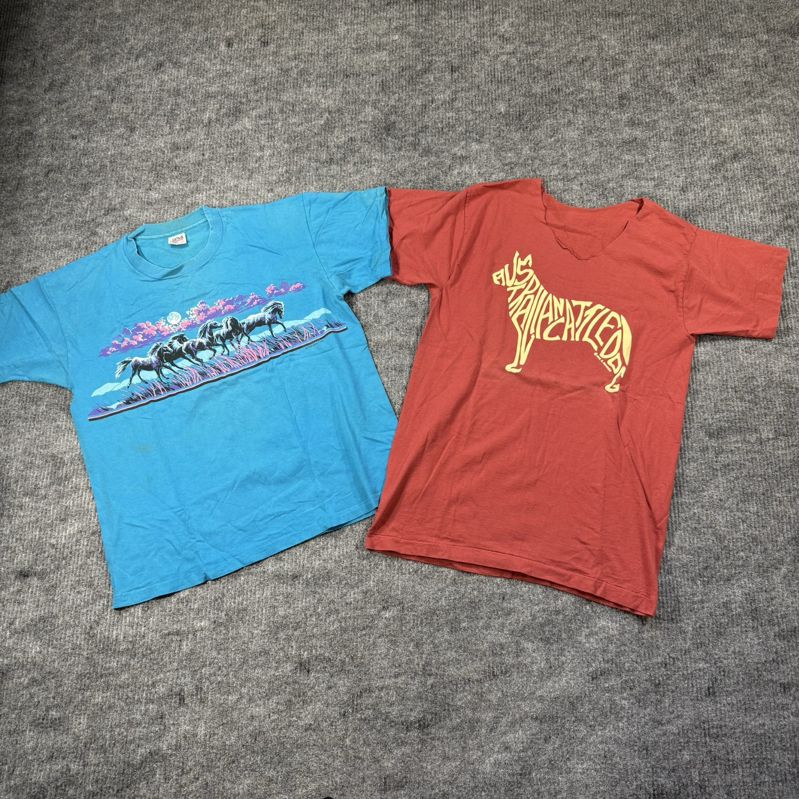 Vtg Graphic shirts Promo Funny Cartoons Sport Destinations Harley Lot Of 12 L/XL