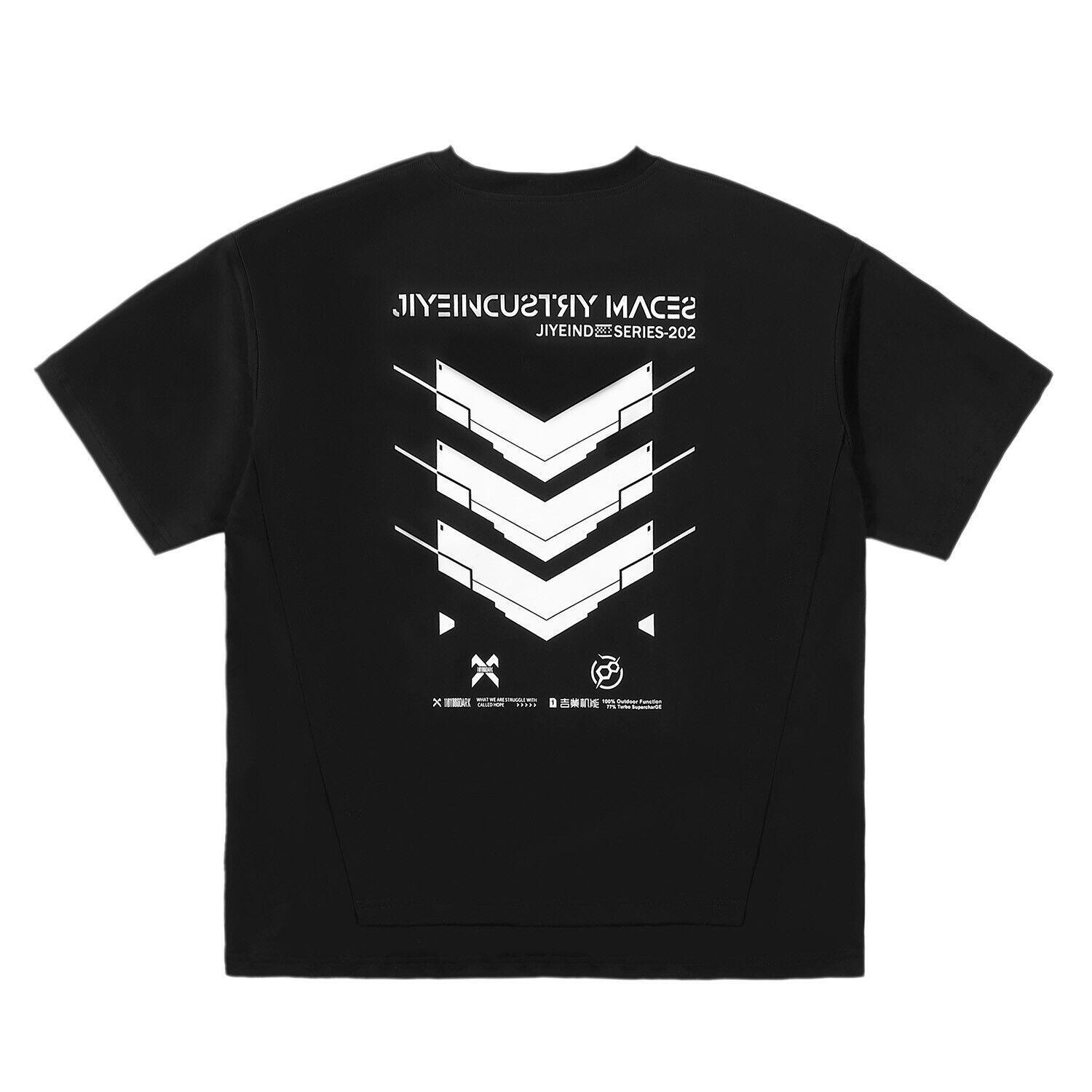 Niepce Streetwear Graphic Tee Unisex Cyberpunk JX Core Short Sleeves Shirt