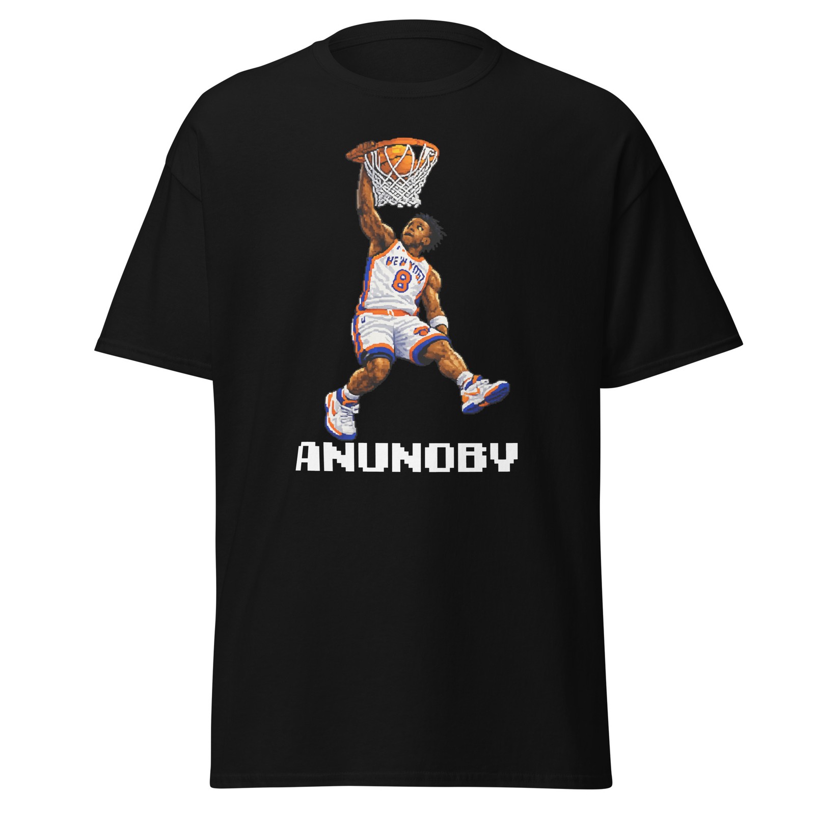 OG Anunoby Shirt New York Basketball Tee Retro Video Game Playoff Gear