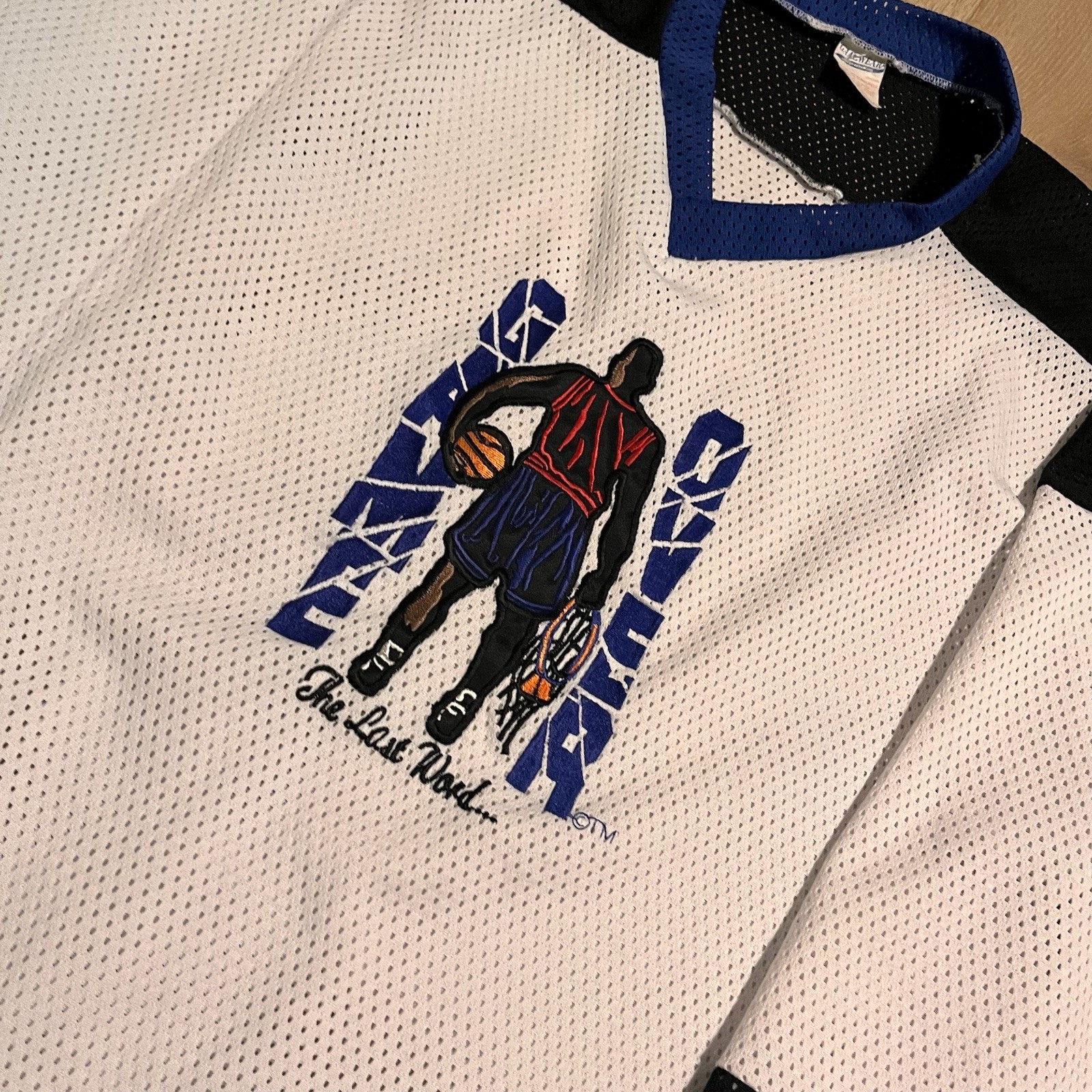 Vintage Michael Jordan retirement gamewear hockey jersey