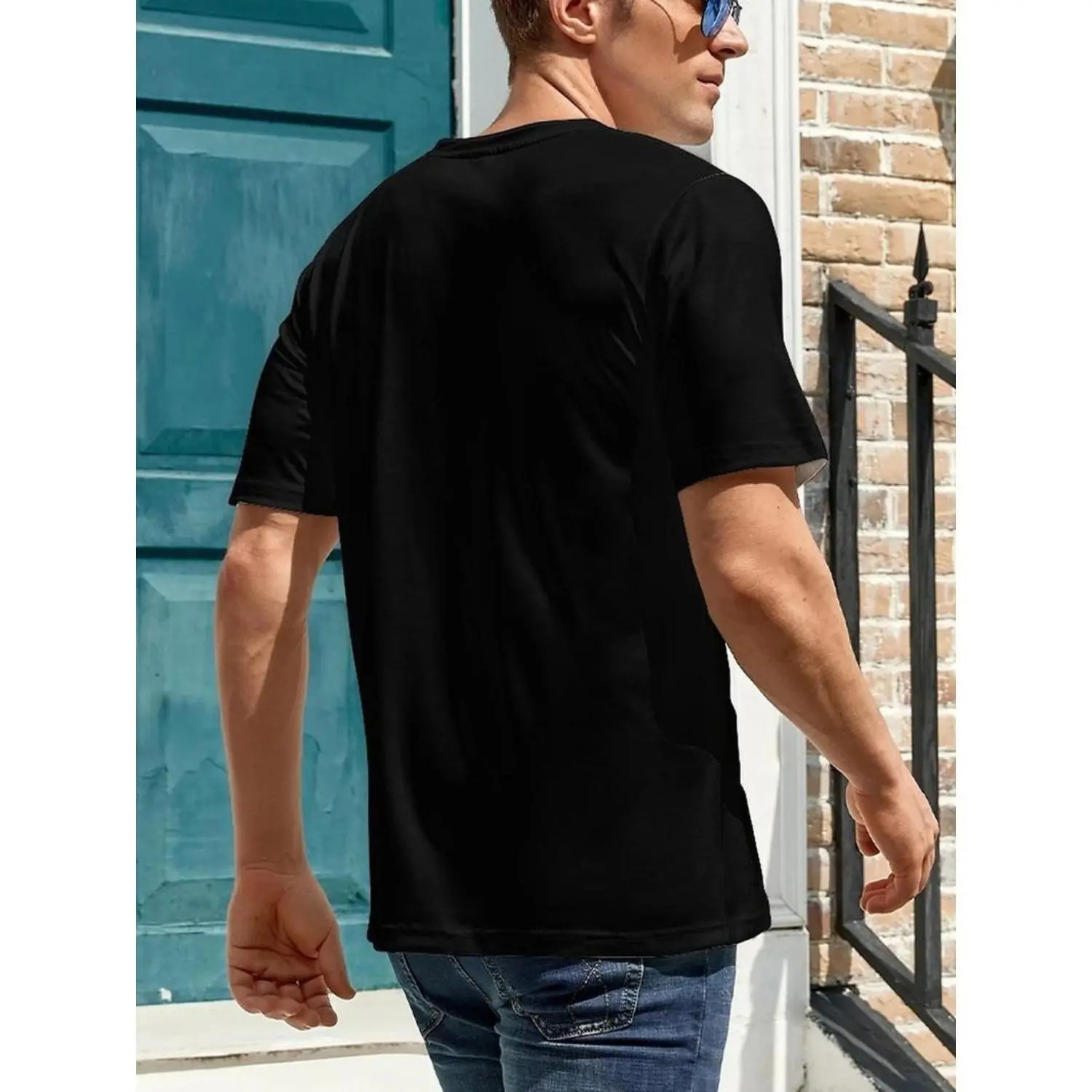 It’s time for a beer! Fun beer double-sided print short-sleeved T-shirt