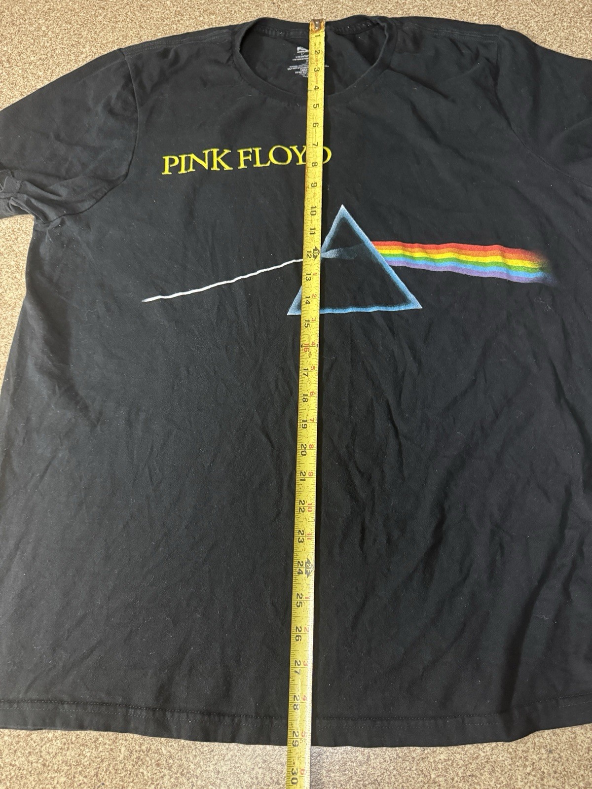 Pink Floyd The Dark Side Of The Moon Double Sided T-Shirt Size XXL 100% Cotton