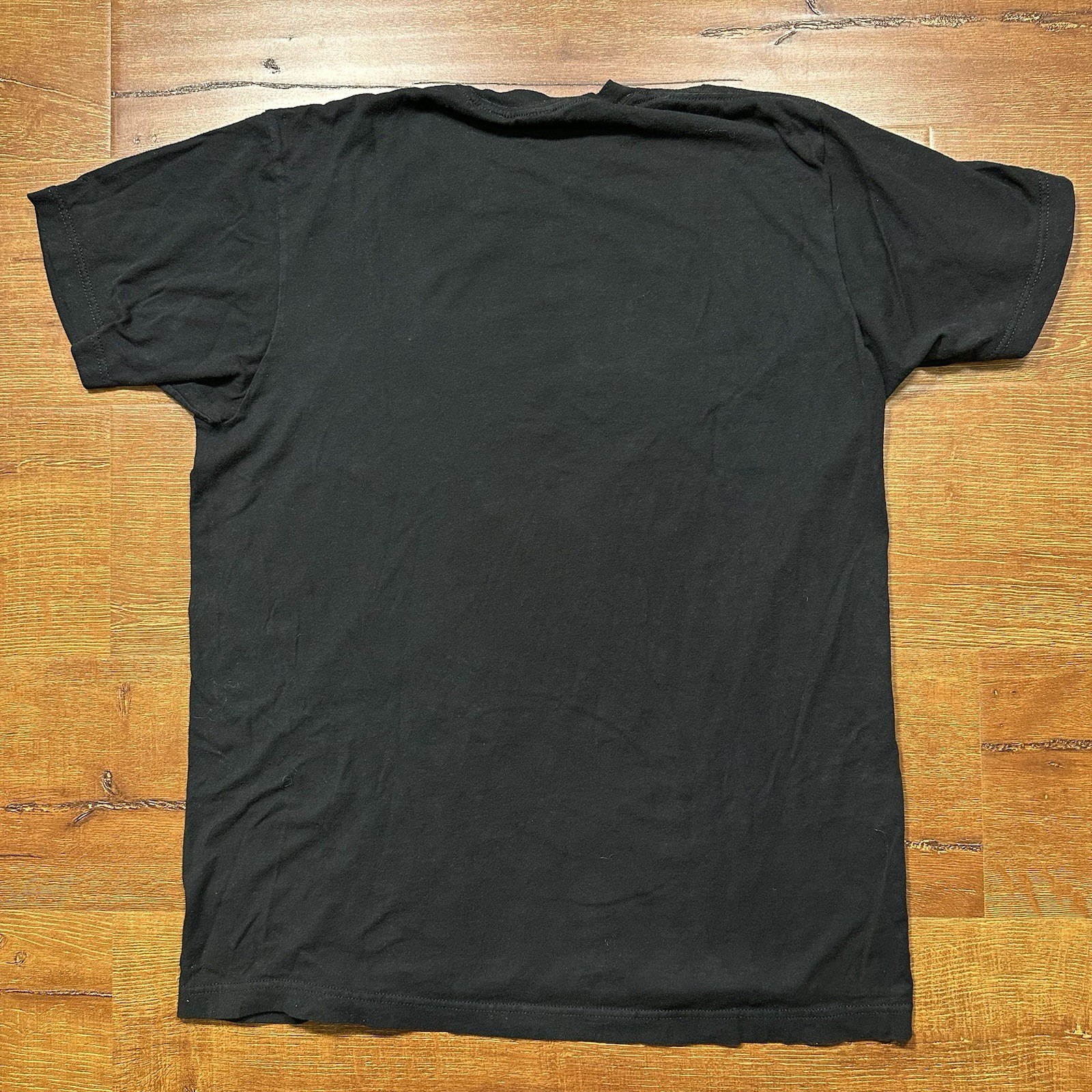 Lunchbox Records T Shirt Mens L Black Short Sleeve Band Punk Rock Goth Music