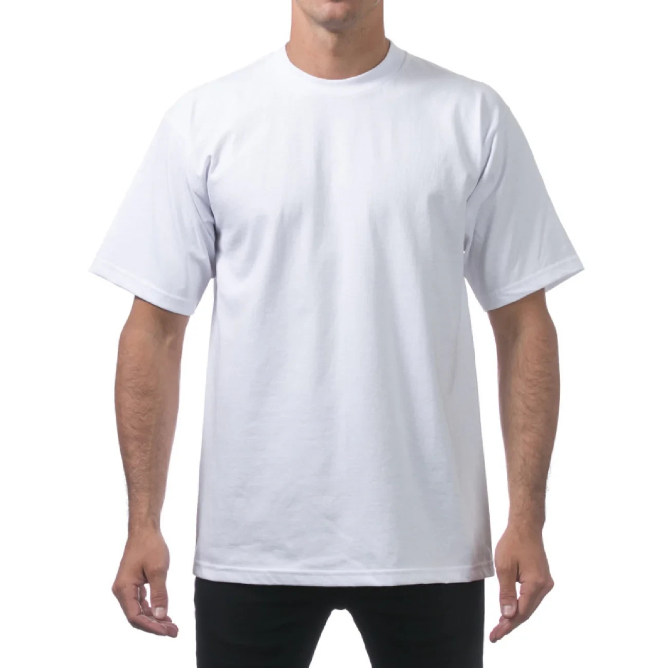 3-Pack PRO CLUB | Size 5X | White | Short Sleeve
