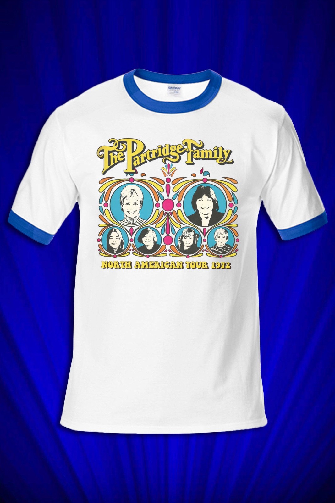Partridge Family ’72 Tour RINGER Tee FREE SHIP USA I Think I Love You