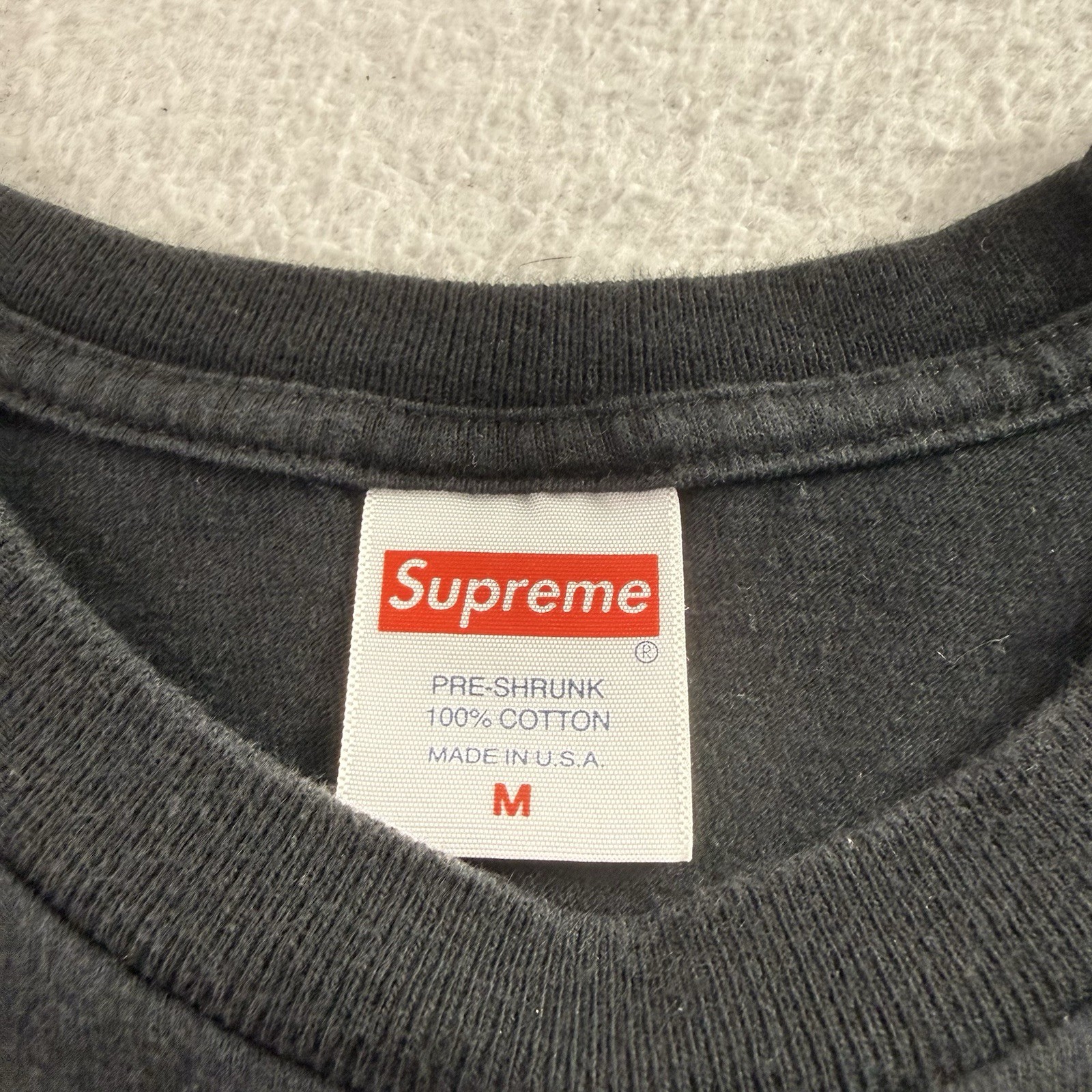 SUPREME SS19 Gold Grills Black Graphic T-Shirt MADE IN USA Adult Size Medium