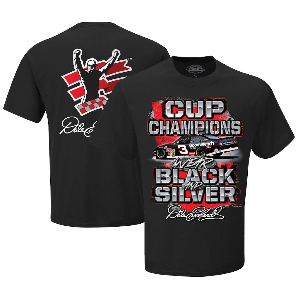 Dale Earnhardt Champions Wear Racing T Shirt Vintage Fan Graphic Tee