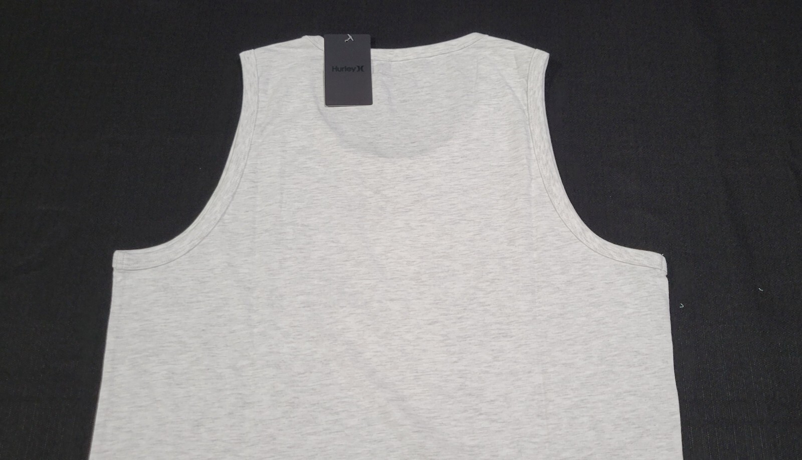 Hurley Men’s The One & Only Graphic Tank Top Island Vibes Pineapple Tank -gray
