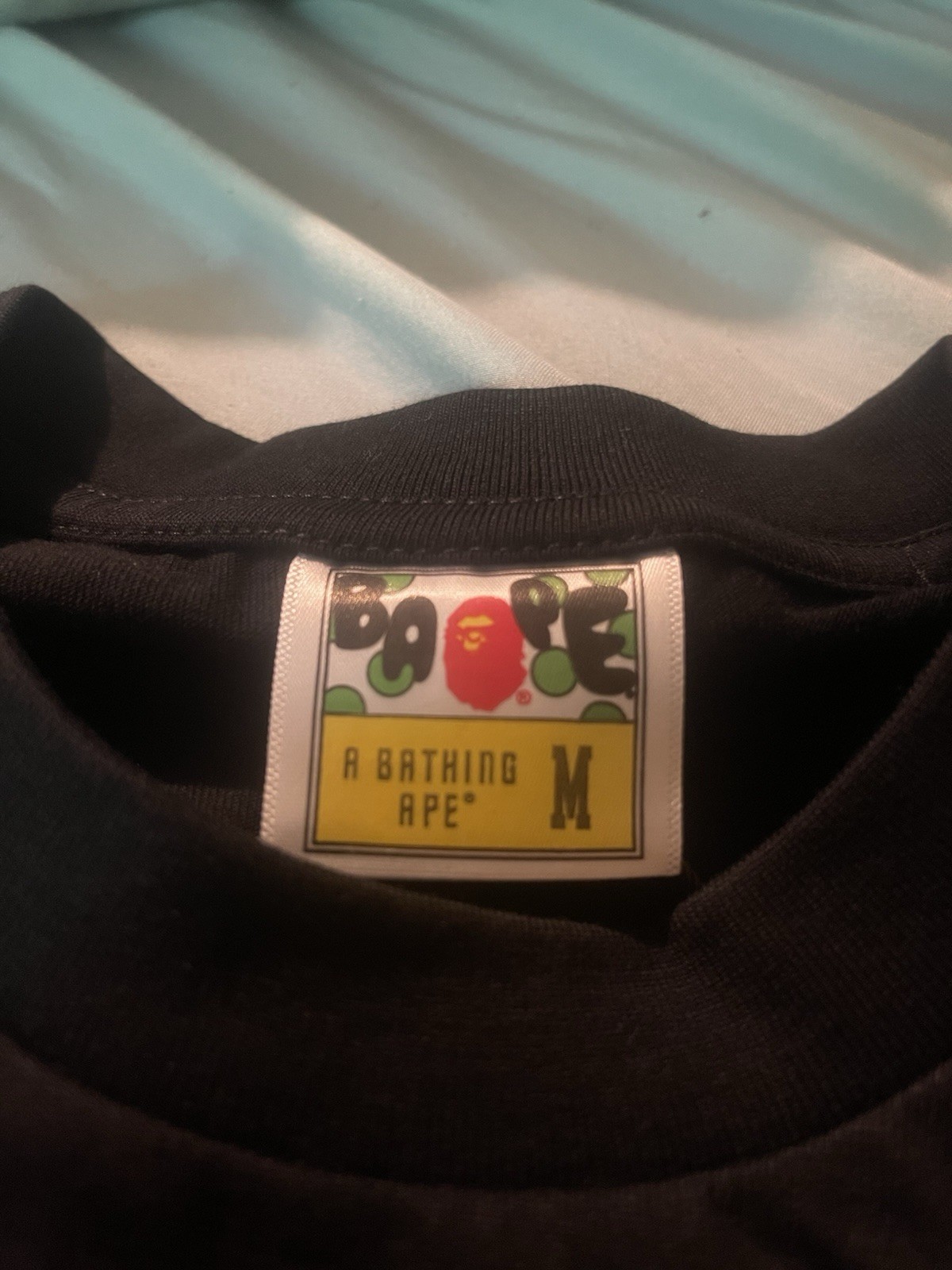 A Bathing Ape BAPE x Octobers Very Own OVO Black Logo Graphic Tee M