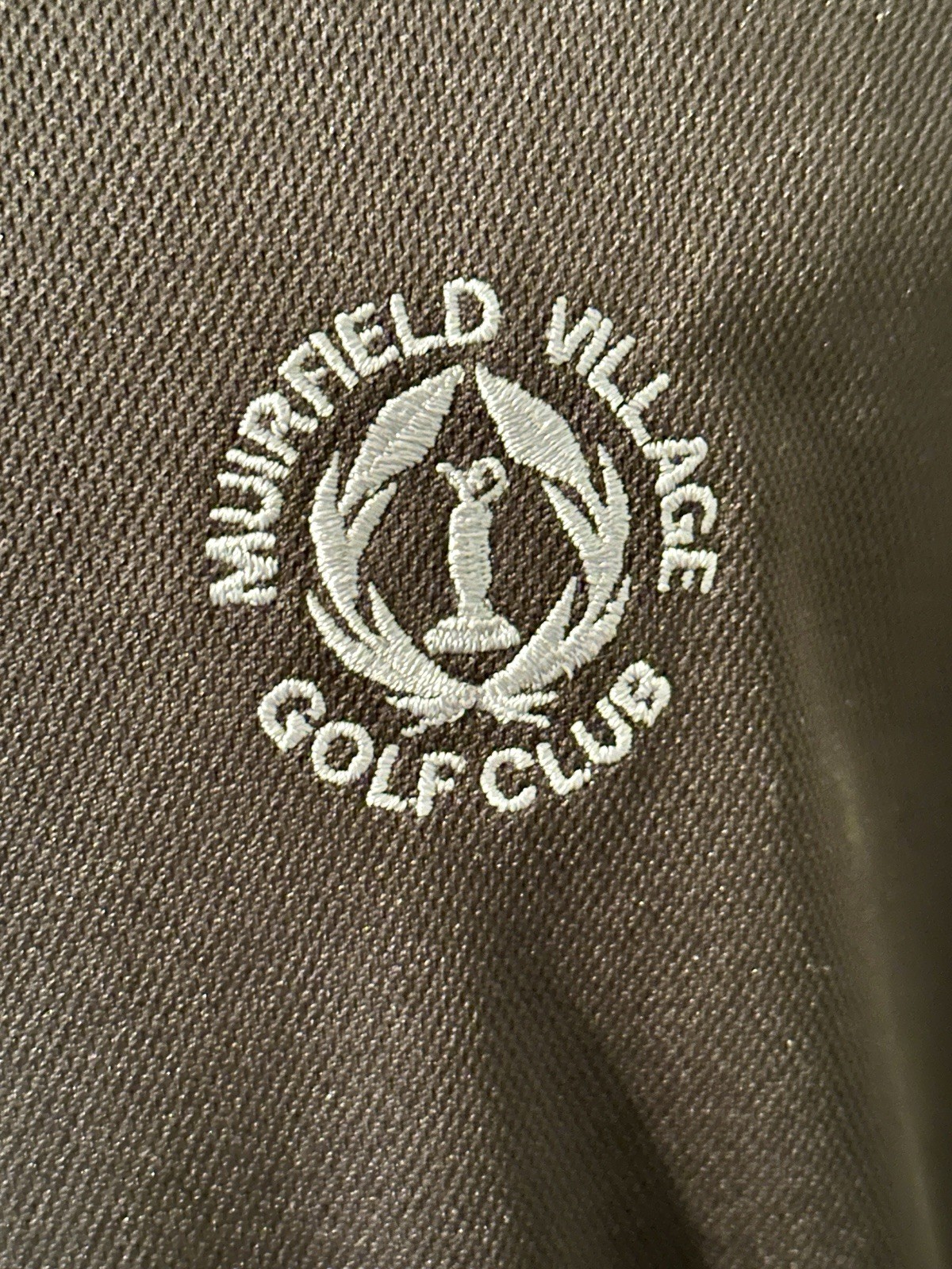 MUIRFIELD VILLAGE GOLF CLUB Core 365 Mens T-Shirt BLACK Size XL Polyester MINT