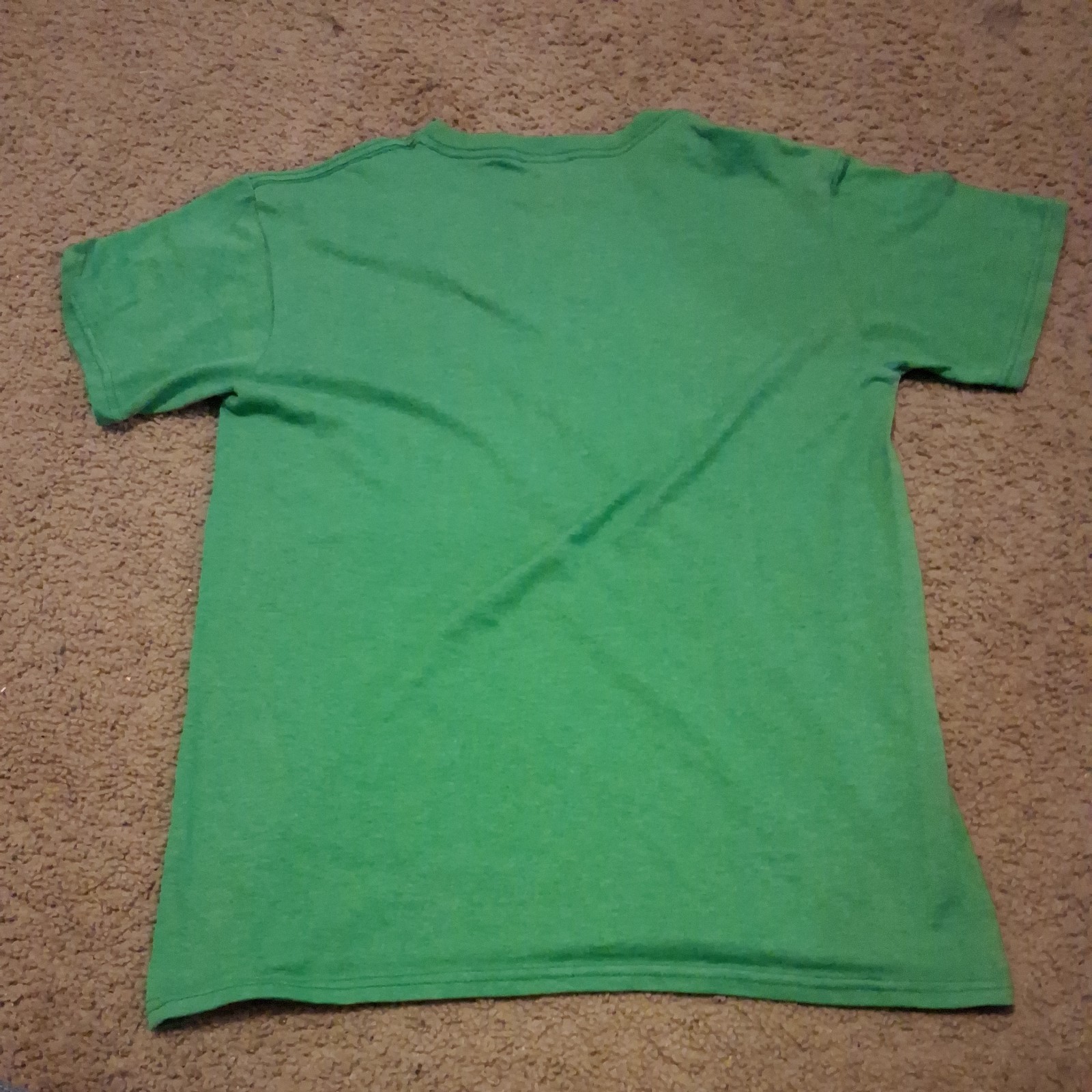 Smokey Says Keep It Green Shirt Mens medium Green Graphic Pull-on Vintage Feel