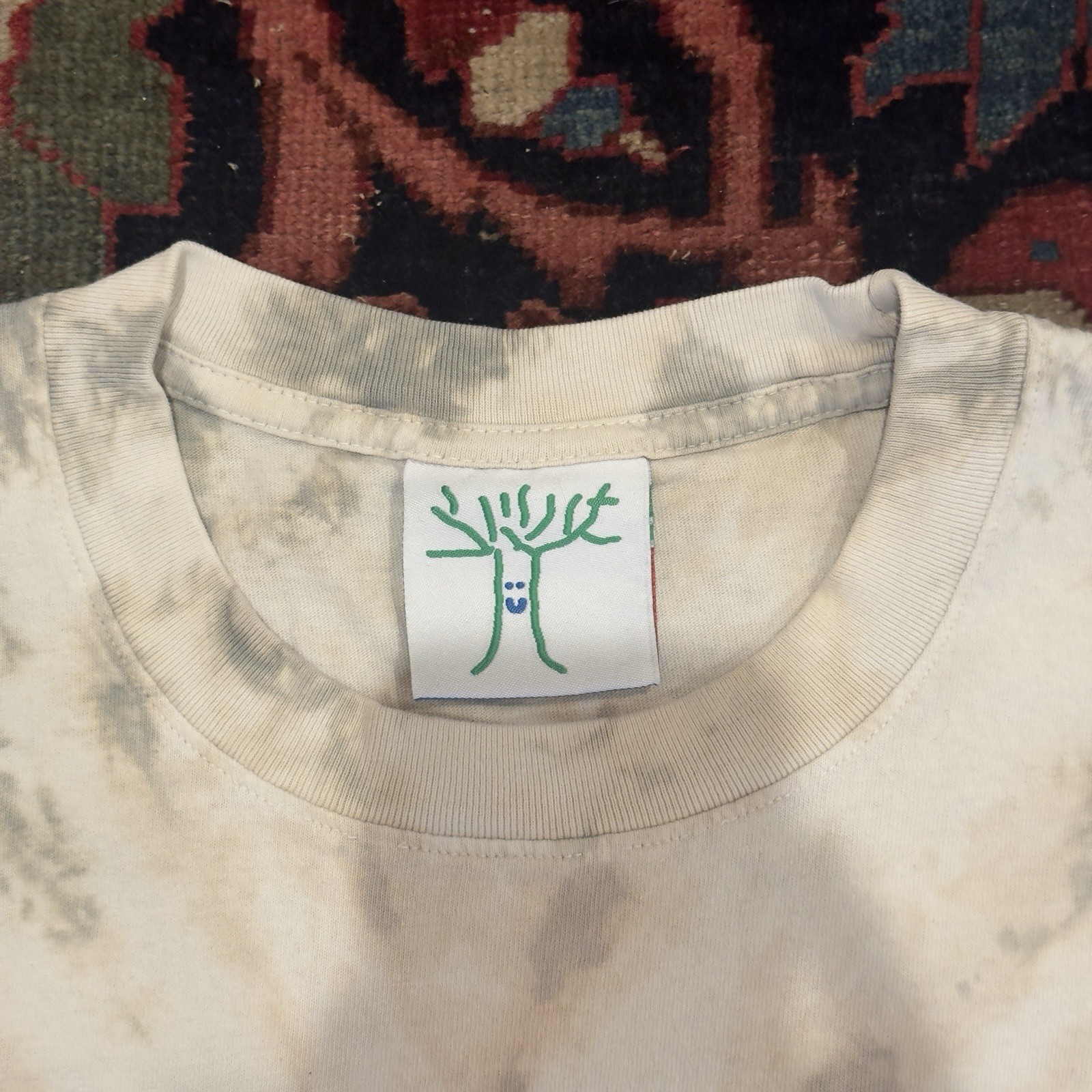 Online Ceramics Waiting for a Miracle Hand-Dyed Tee XL One-of-One Dye Pre-Owned