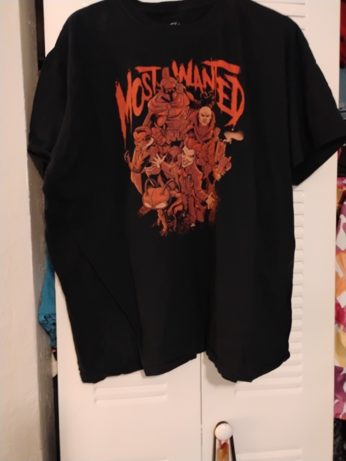 Funko DC Black Red Most Wanted Tee Men’s Size 2X