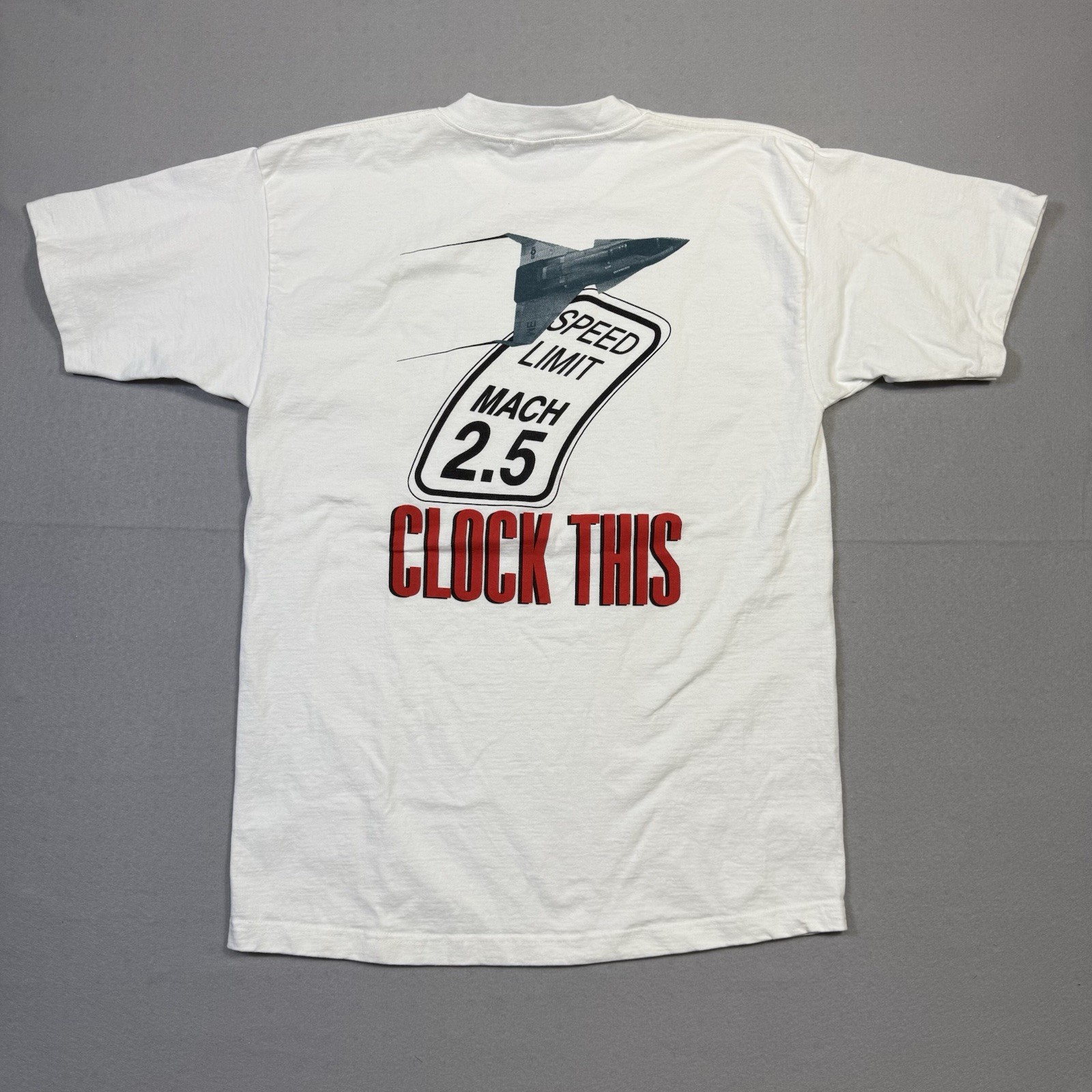 Vintage Magic Edge Cybertainment Mach 2.5 Clock This Graphic T-Shirt USA XL