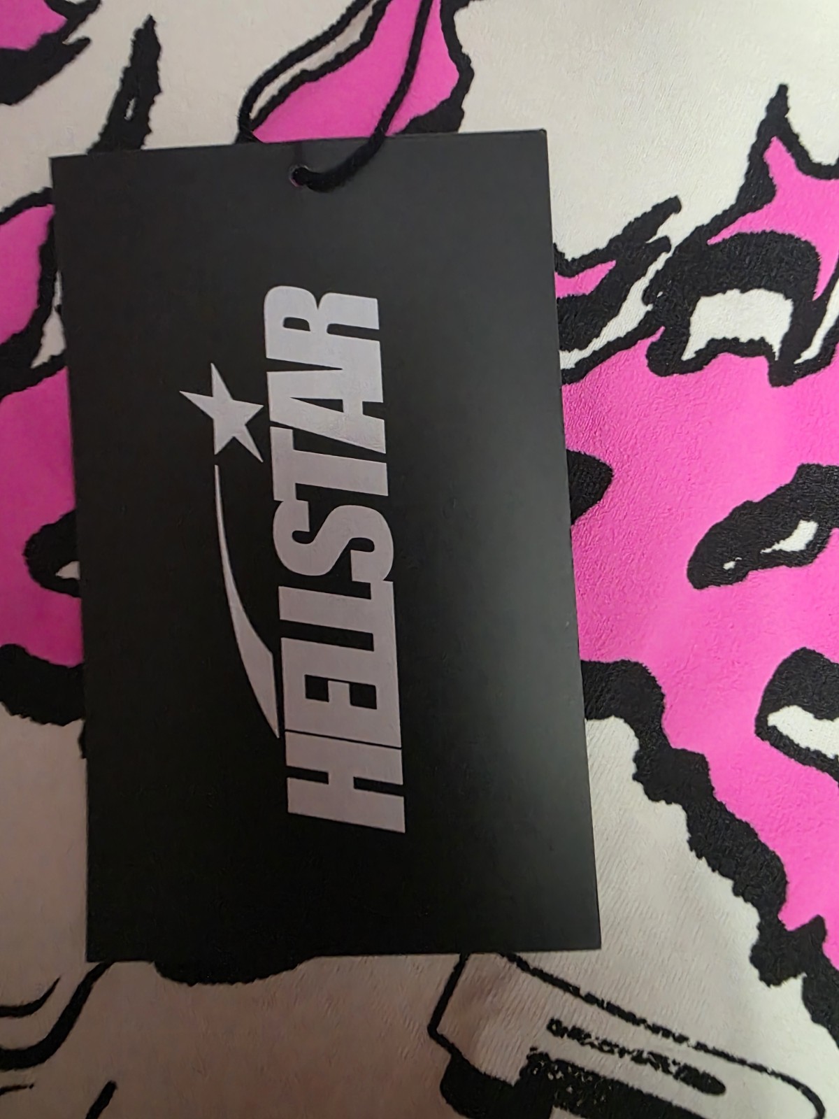 Hellstar “Is This What Heaven Sounds Like” White Men’s L Tee Short Sleeve Crew