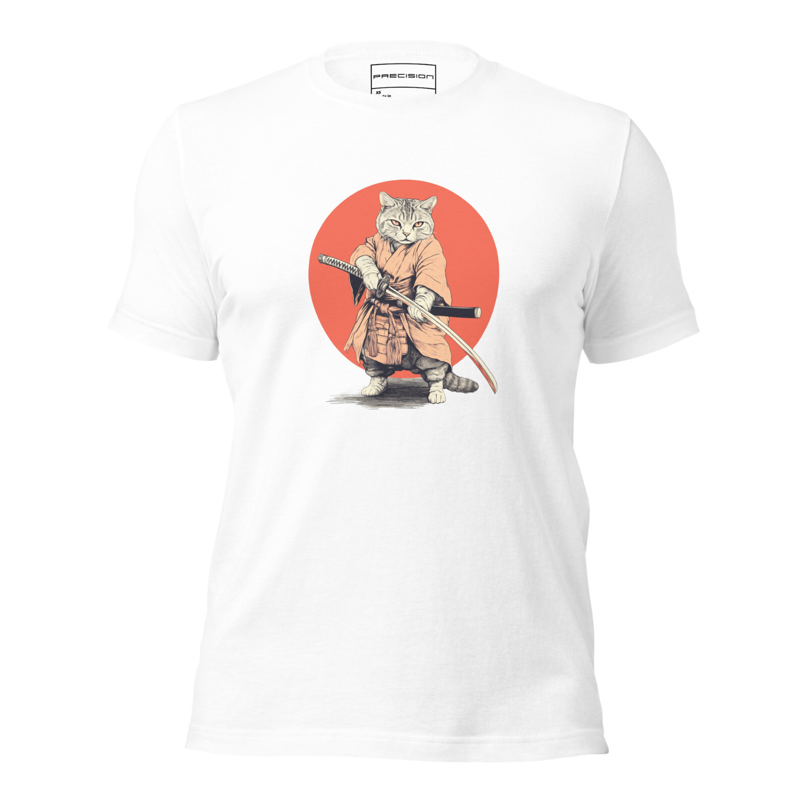 Precision Designs Sumarai Cat T-Shirt