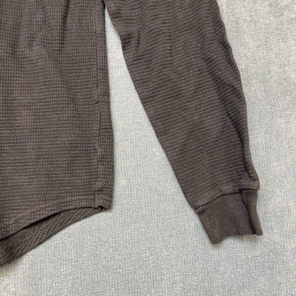Hollister Must Have Collection French Terry Shirt Mens Medium Black Round Hem