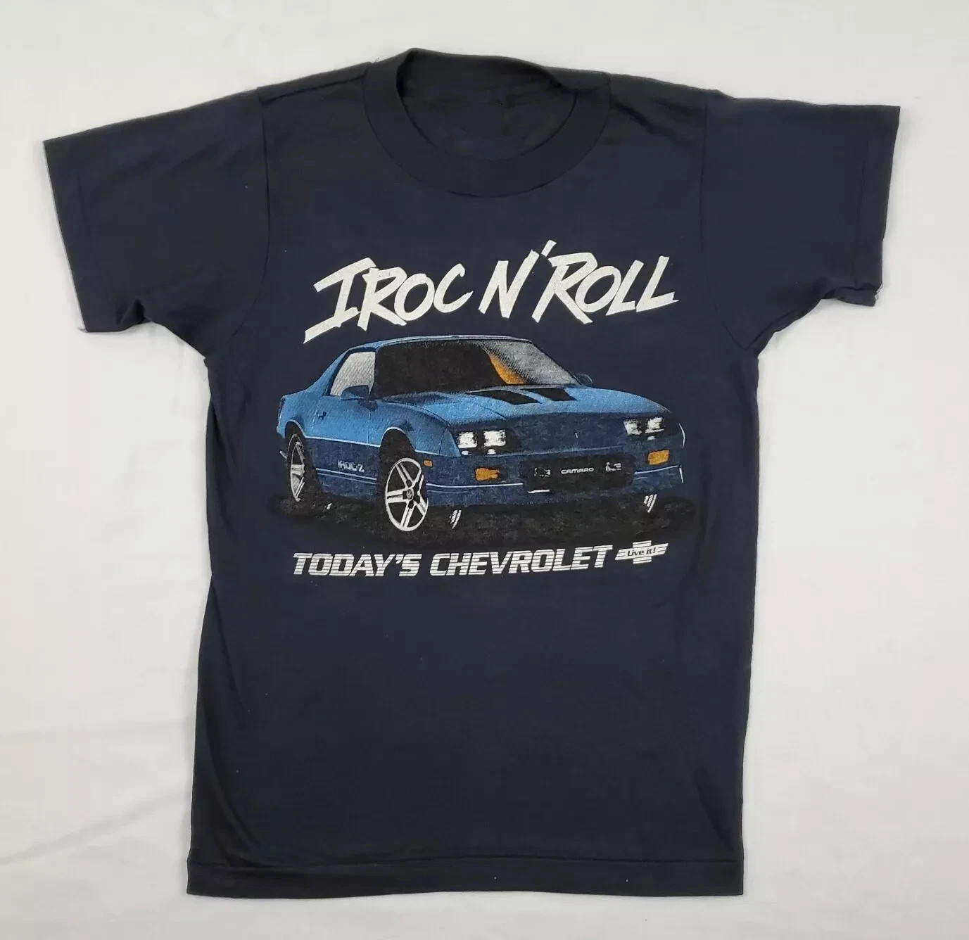 IROC-Z T-Shirt 80’s Car Enthusiast Navy blue Tee