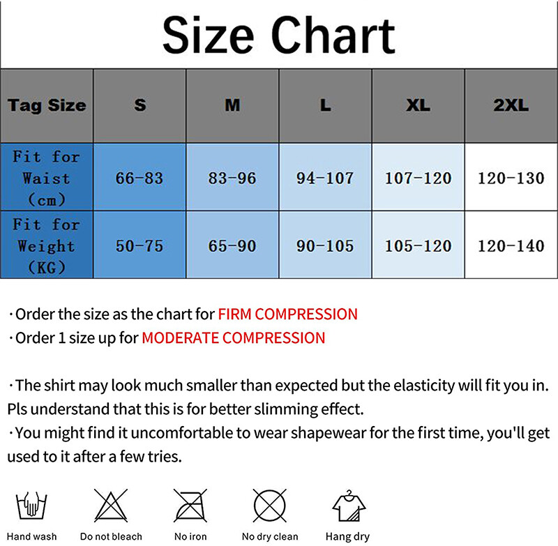 Men Compression Vest Post-Surgical Gynecomastia Shirt Body Shaper Tummy Control