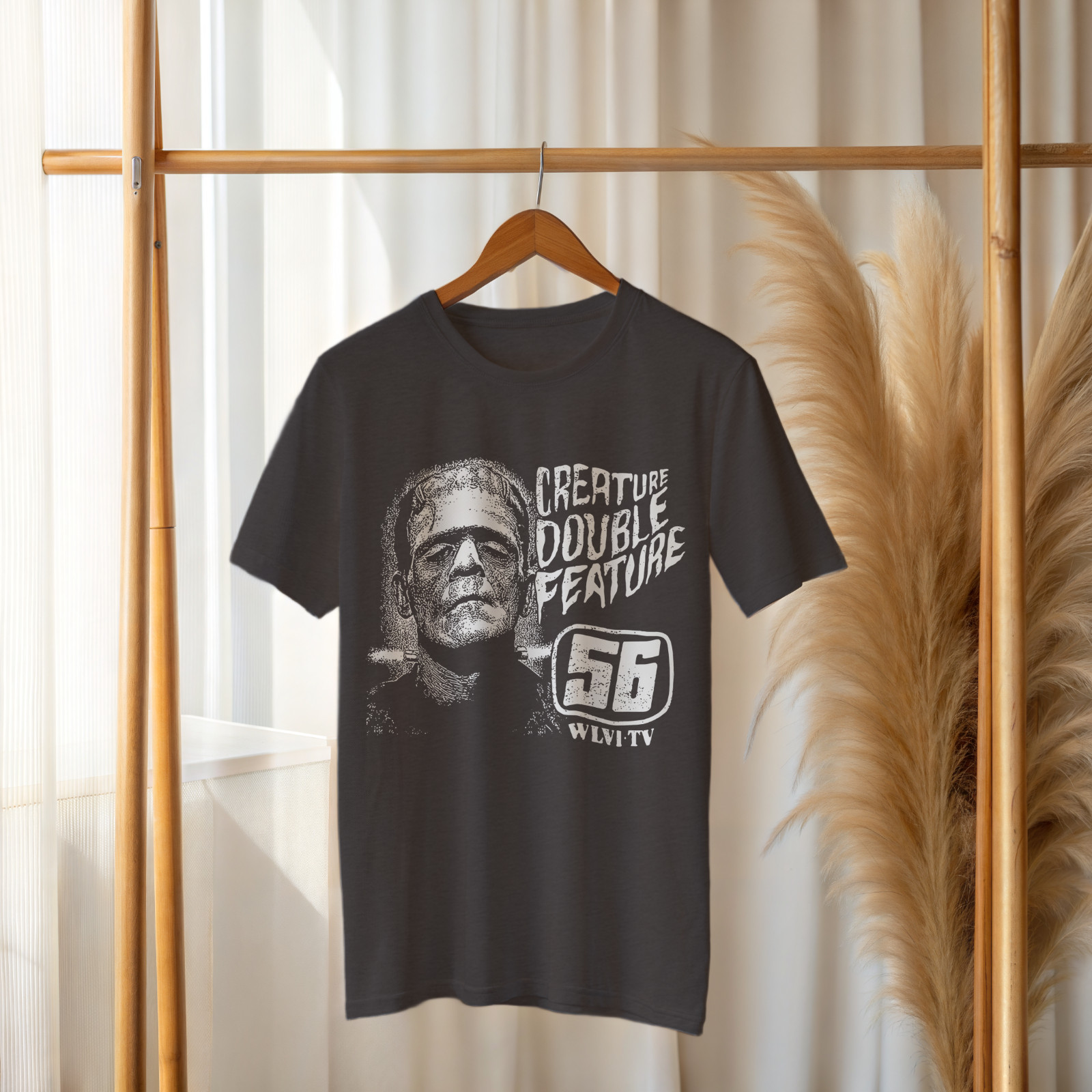 Retro Horror Monster T-Shirt – Vintage Creature Feature Graphic Tee A175
