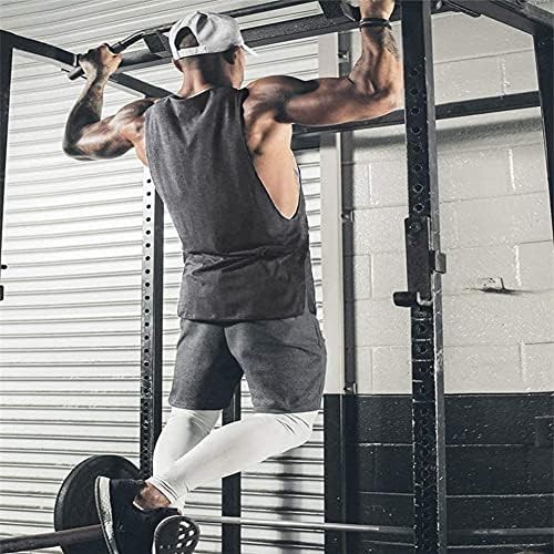 COOFANDY Men Workout Tank Top 2 Pack Gym Bodybuilding Sleeveless T Shirts