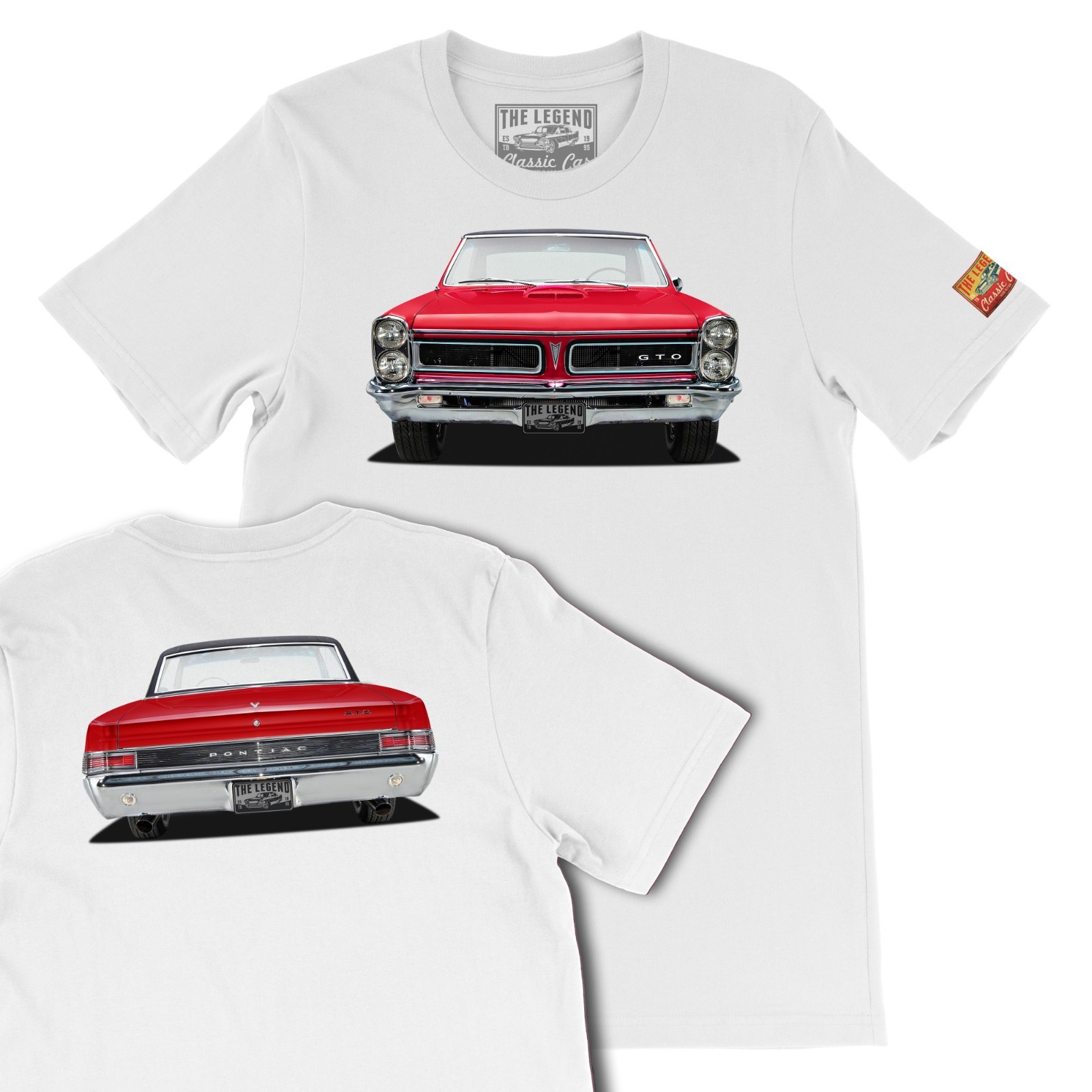 1965 GTO American Muscle Legend Classic Car Art ,Gift Men’s T-Shirts Made in USA