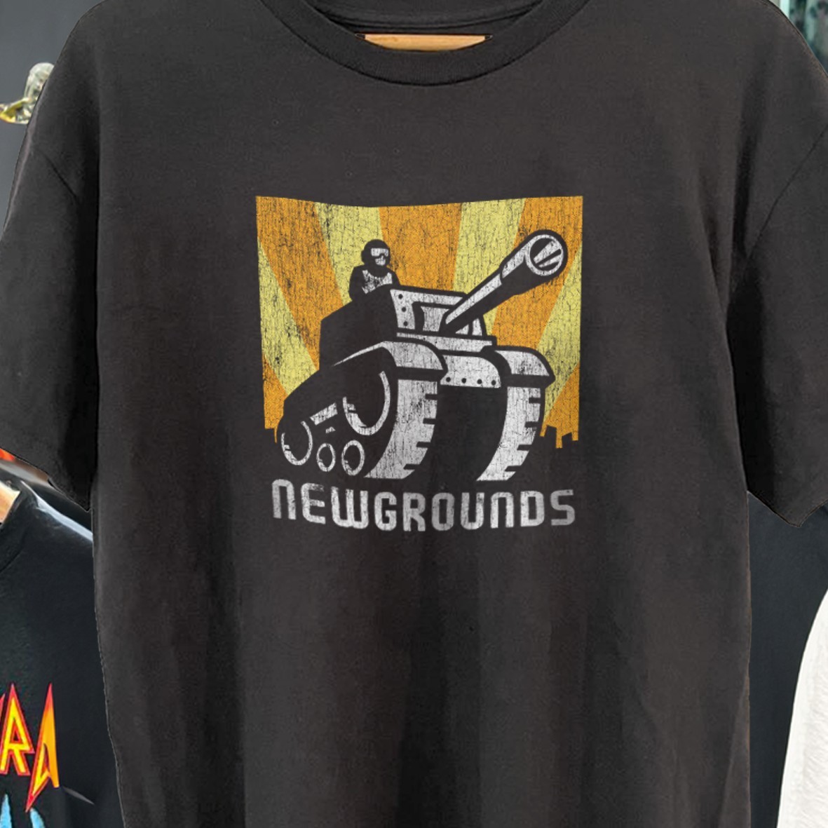90’s-00’s Newground’s Classic Black T-Shirt L