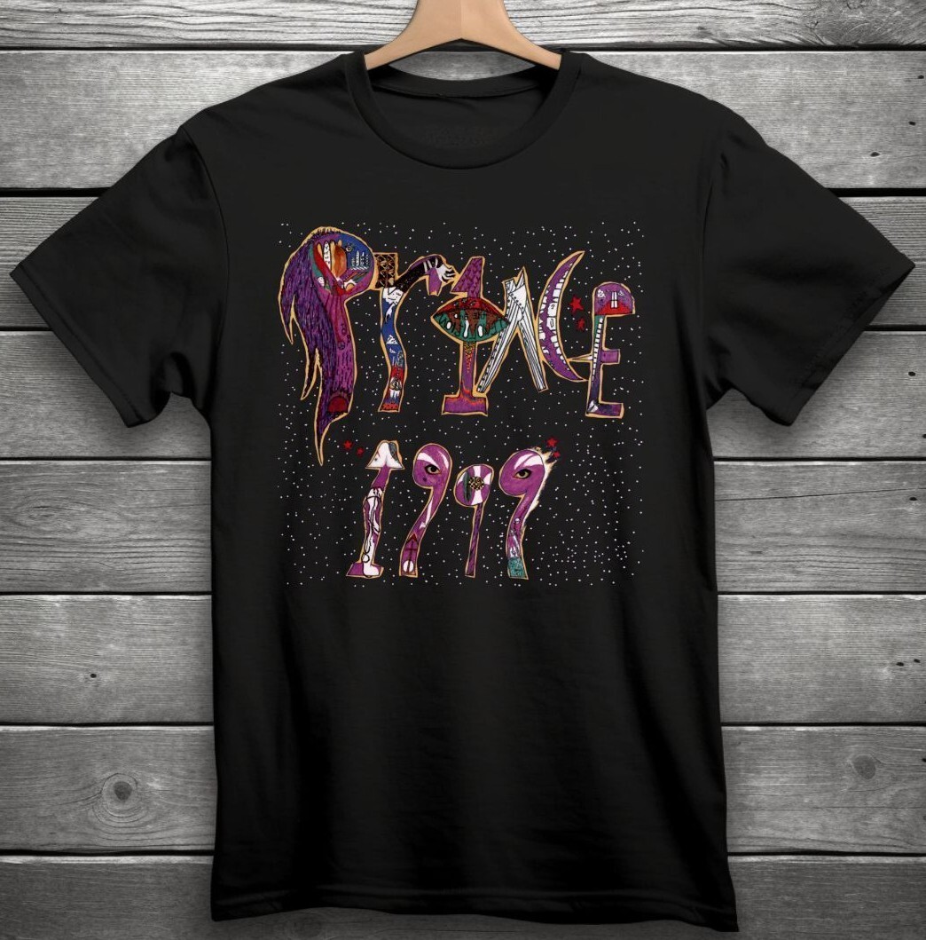Prince 1999 Band Black T-Shirt S-3XL