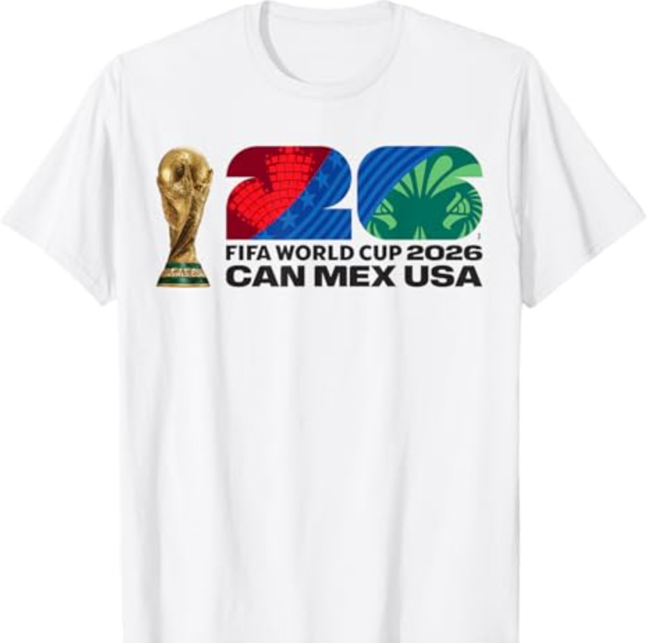 FIFA World CUP26 FIFA Host Country Trophy Color T-Shirt