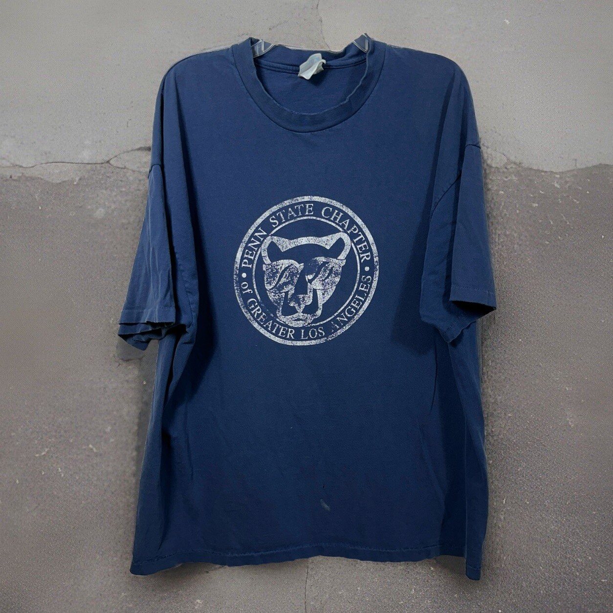 Vtg Distressed Penn State Chapter of Greater Los Angeles Double Sided T-Shirt 2X