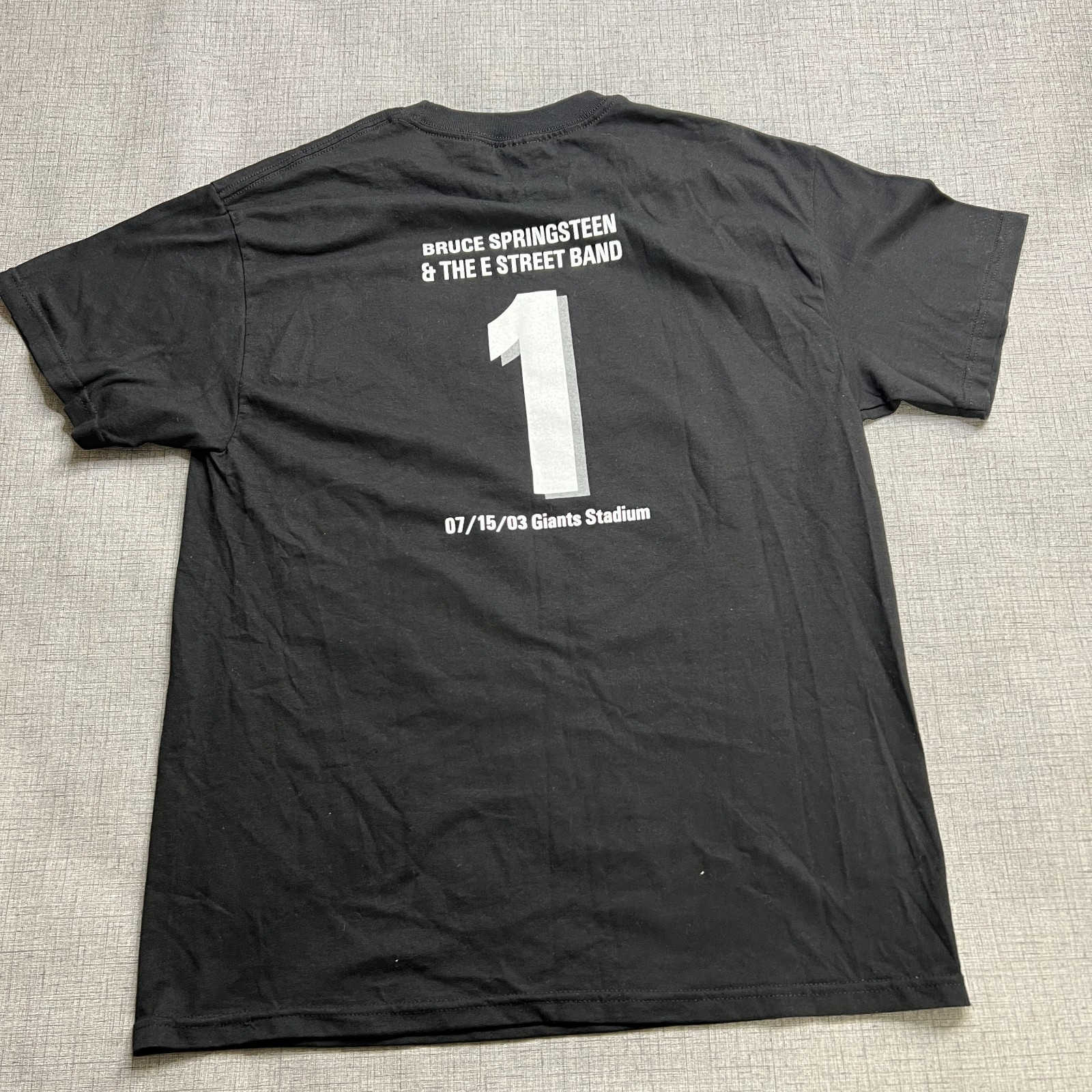 Vintage 2003 Bruce Springsteen & The E Street Band T-Shirt Mens L Black