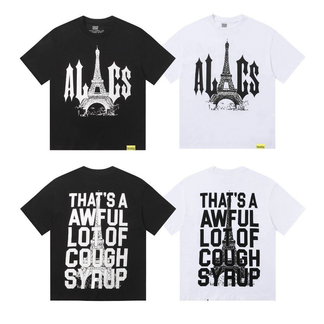 S-M-L-XL THAT’S A AWFUL LOT OF COUGH SYRUP T-shirt White & Black