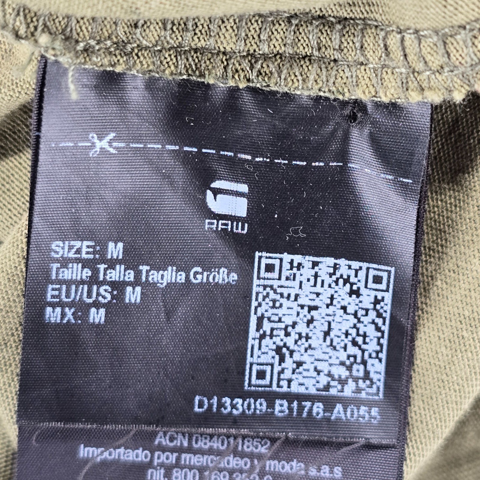 G-Star Raw Camo T Shirt Mens Medium “Graphic 52 R T S/S” 100% Cotton Designer