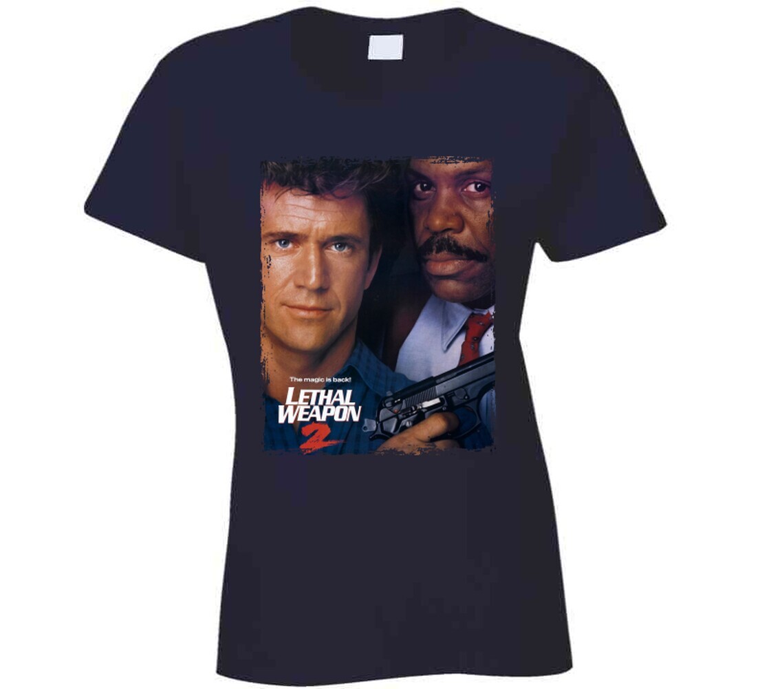 Lethal Weapon 2 Gibson Glover Movie T Shirt