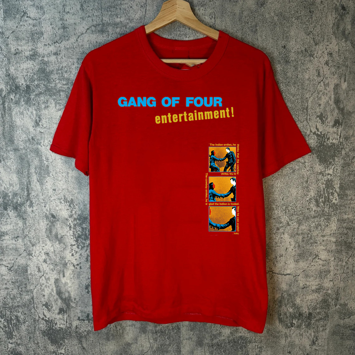 Gang Of Four Band Entertainment Gift For Fan T Shirt Full Size S-5XL